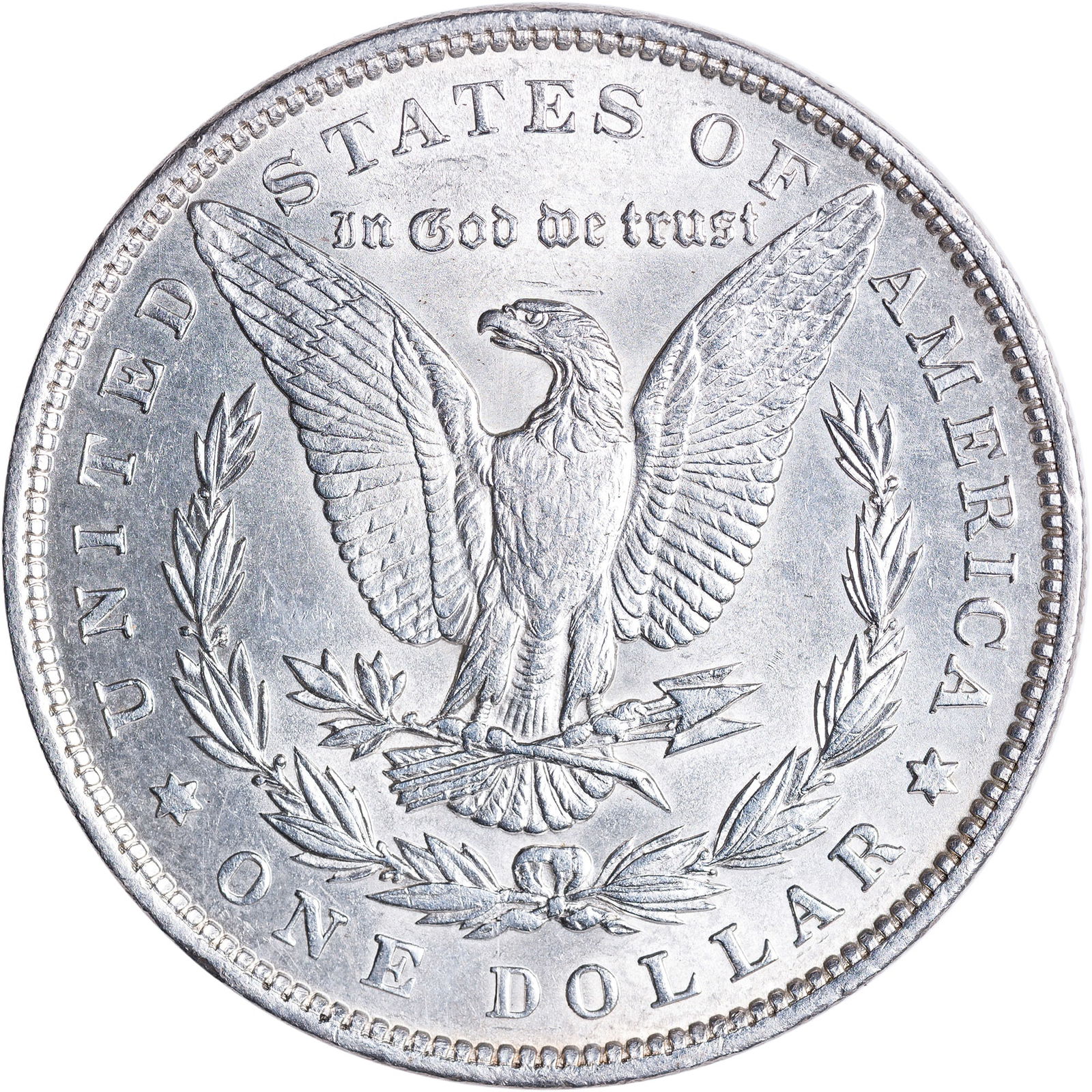 Choice BU-64 Details 1893 Morgan Dollar - 2