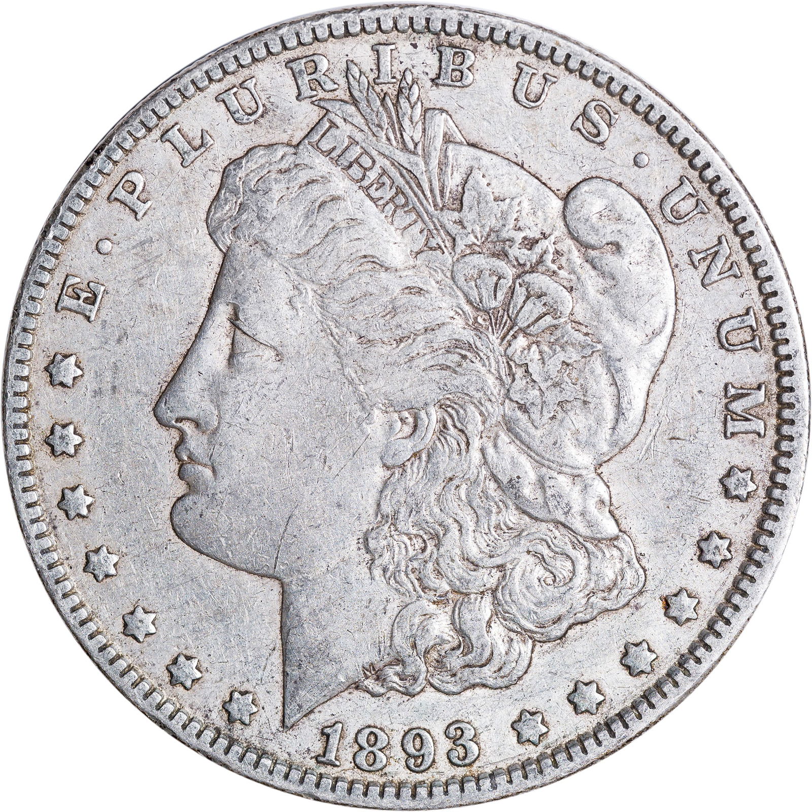 VF-EF-35 1893-O Morgan Dollar (1 of 2)