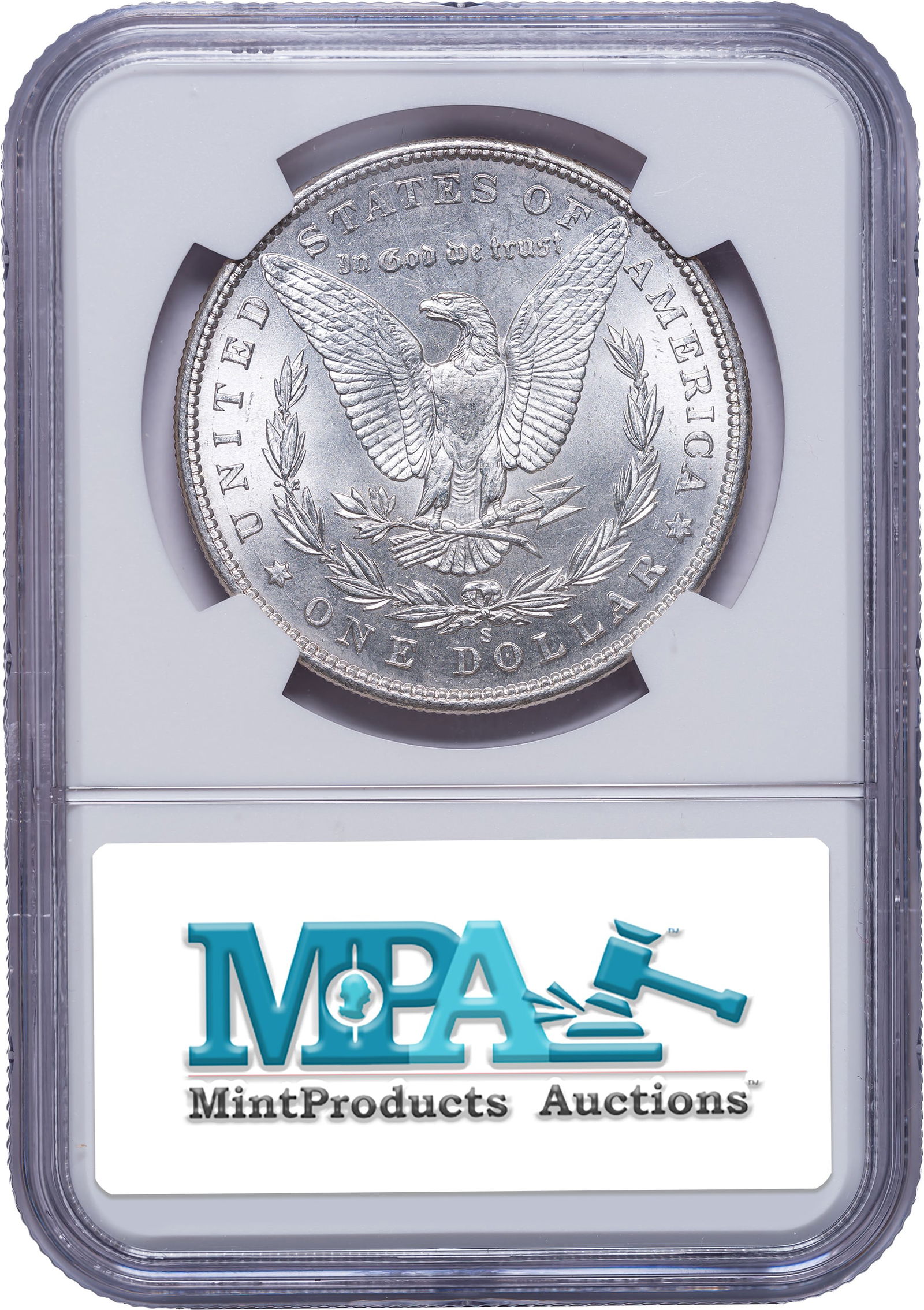 NGC MS-63 1899-S Morgan Dollar - 2