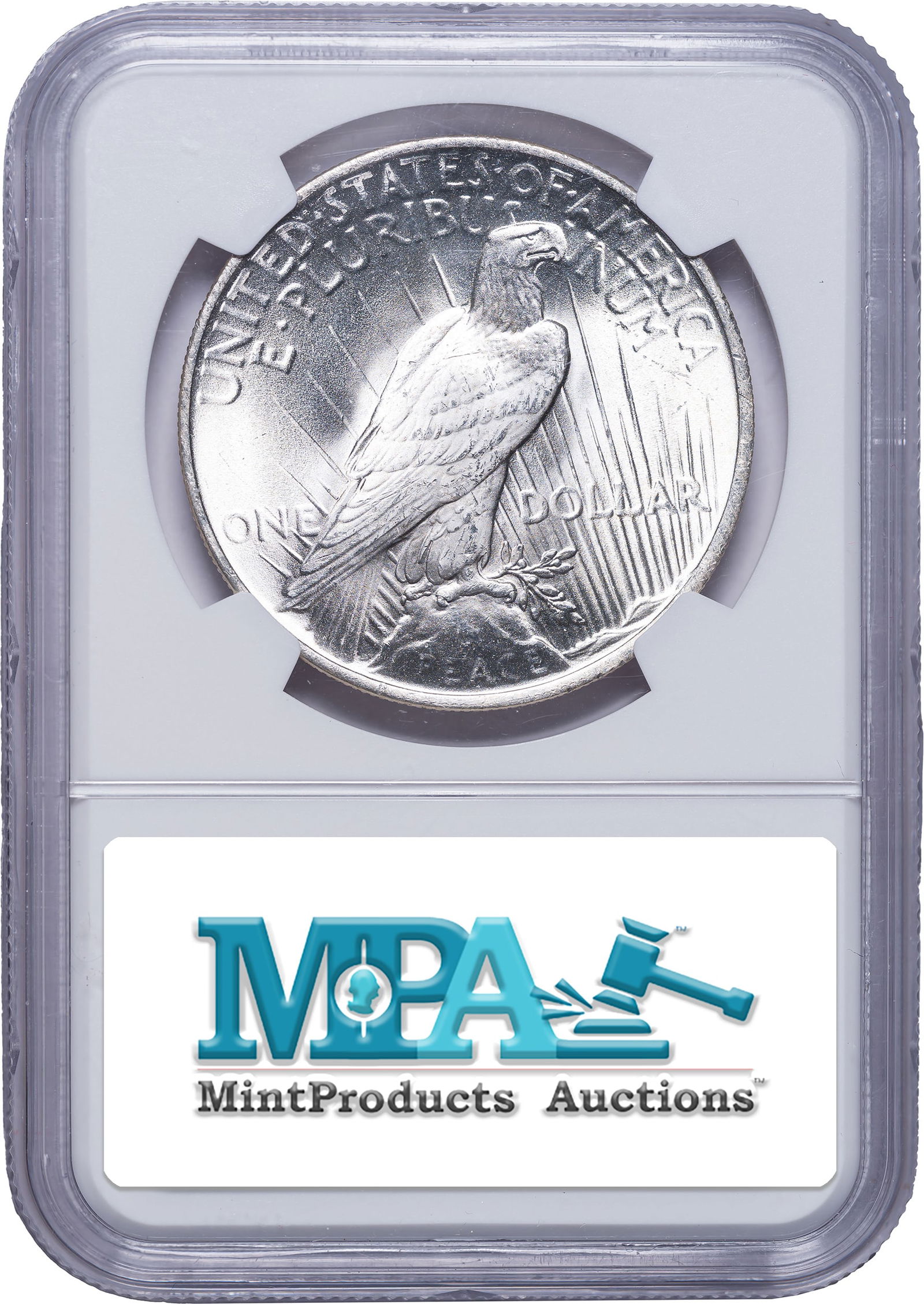 NGC MS-67 1923 Peace Dollar - 2