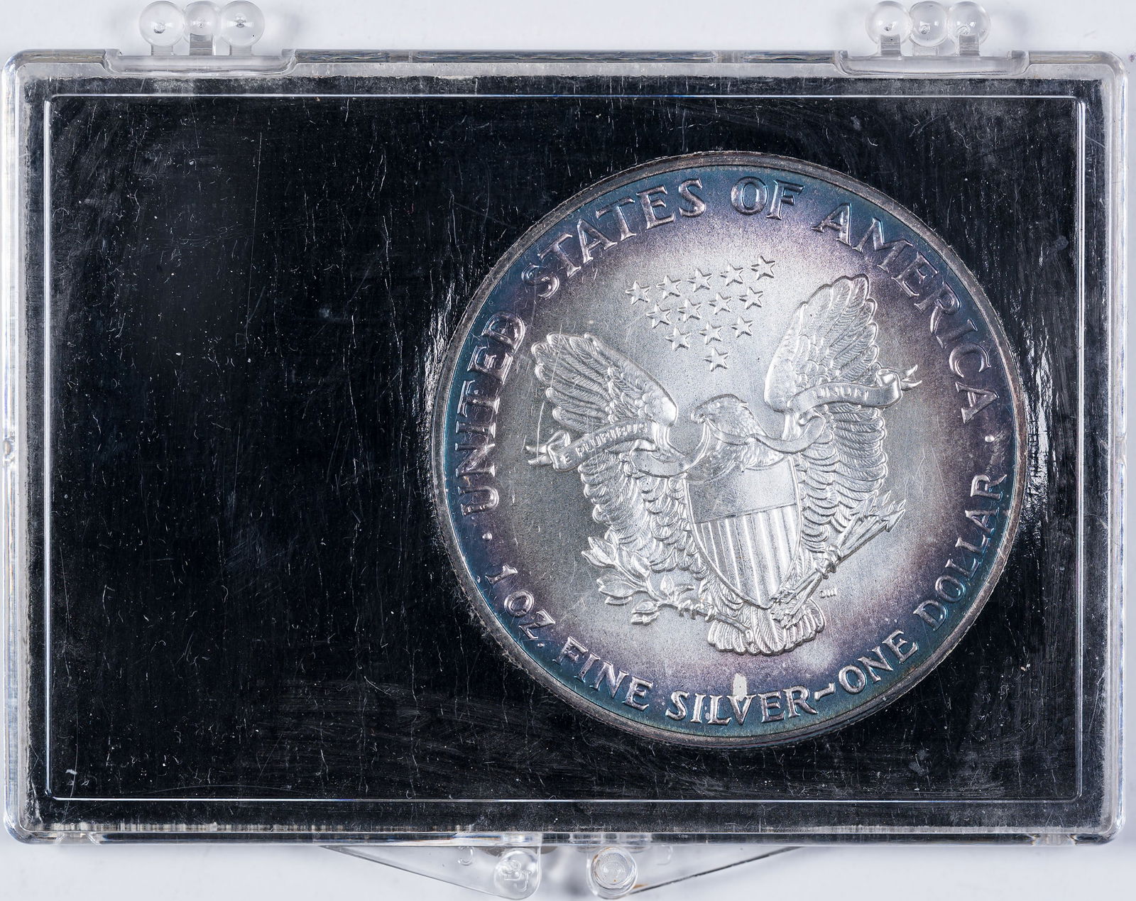 Toned Gem UNC 1990 American Eagle Silver $1 - 2