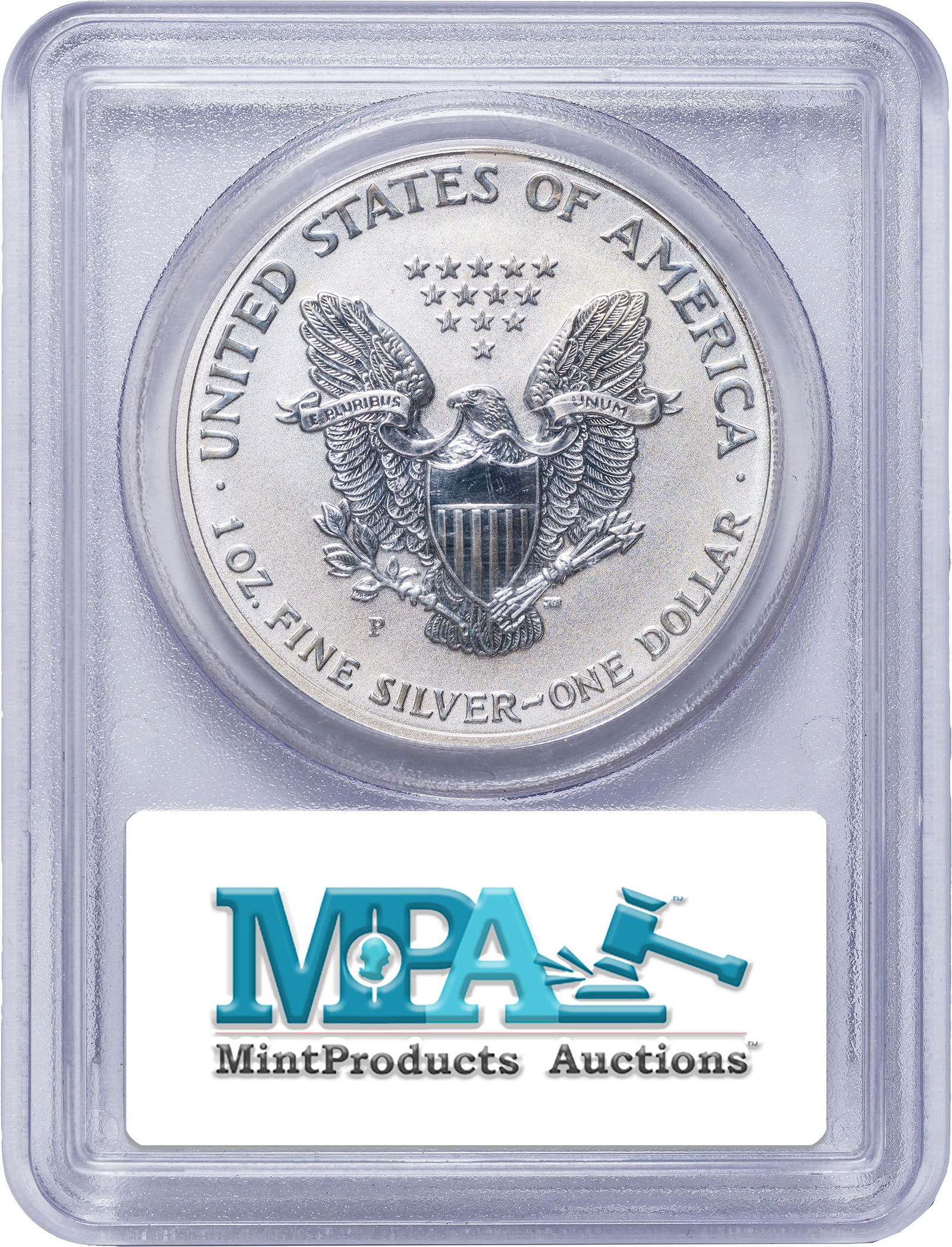 PCGS PR-69 Reverse Proof 2006 Silver Eagle - 2