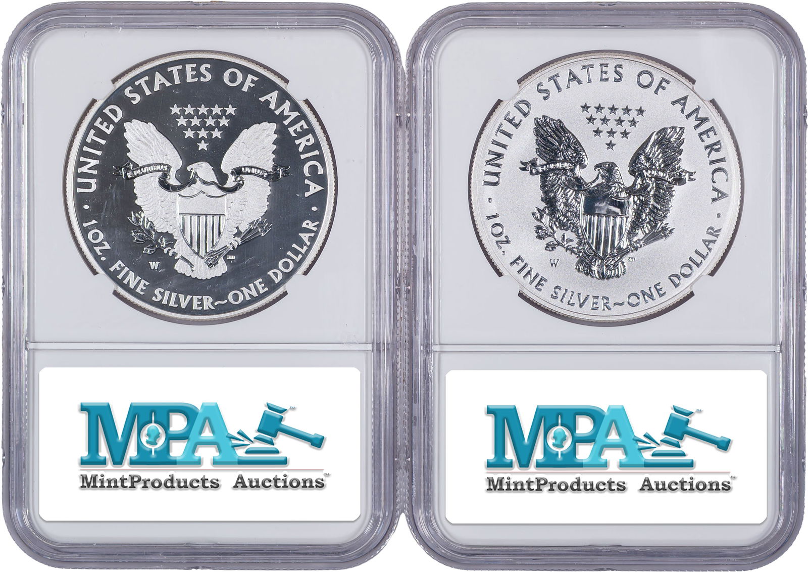 NGC 2013 West Point American Eagle Proof Duo - 2