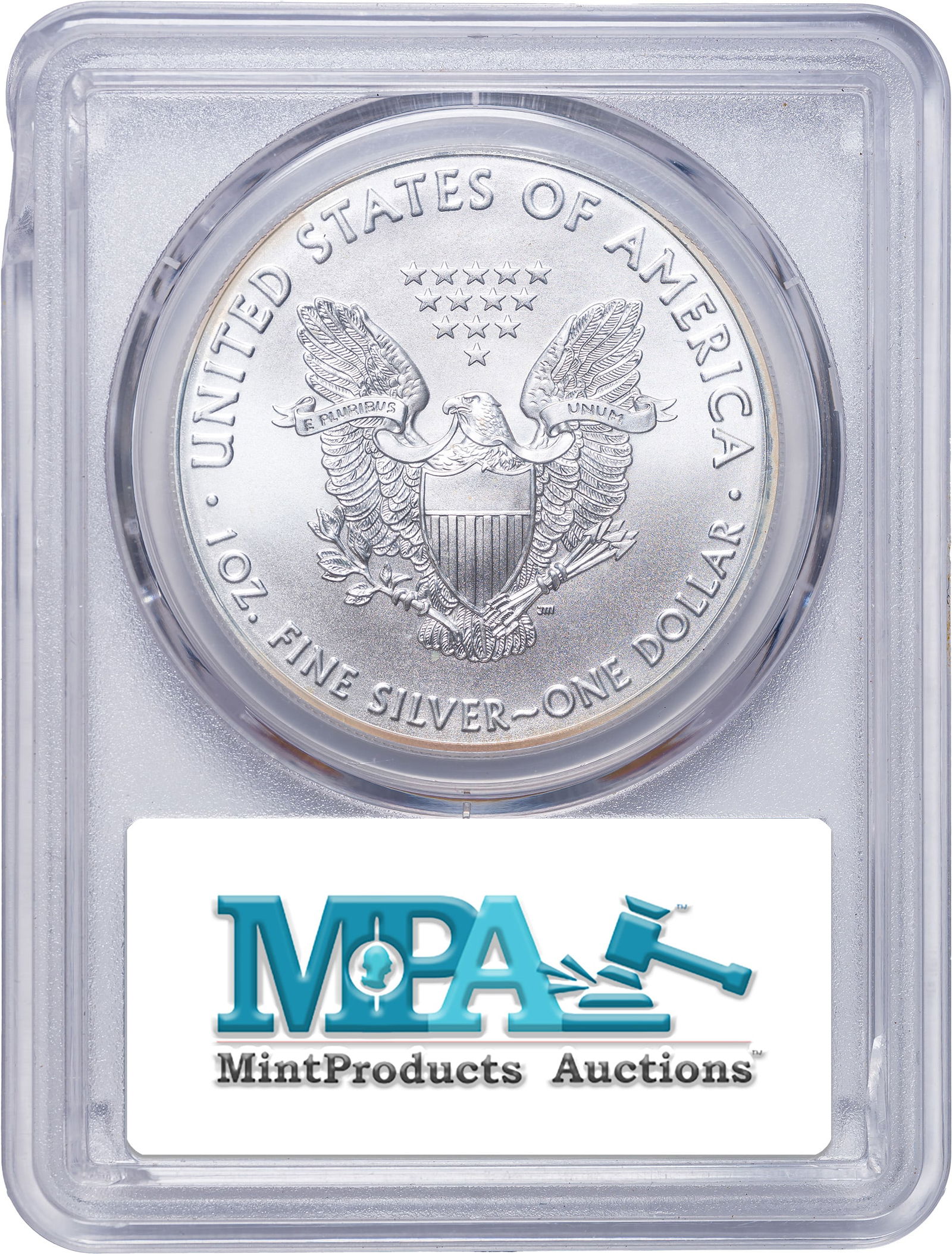 PCGS MS-70 2016 American Eagle Dollar - 2