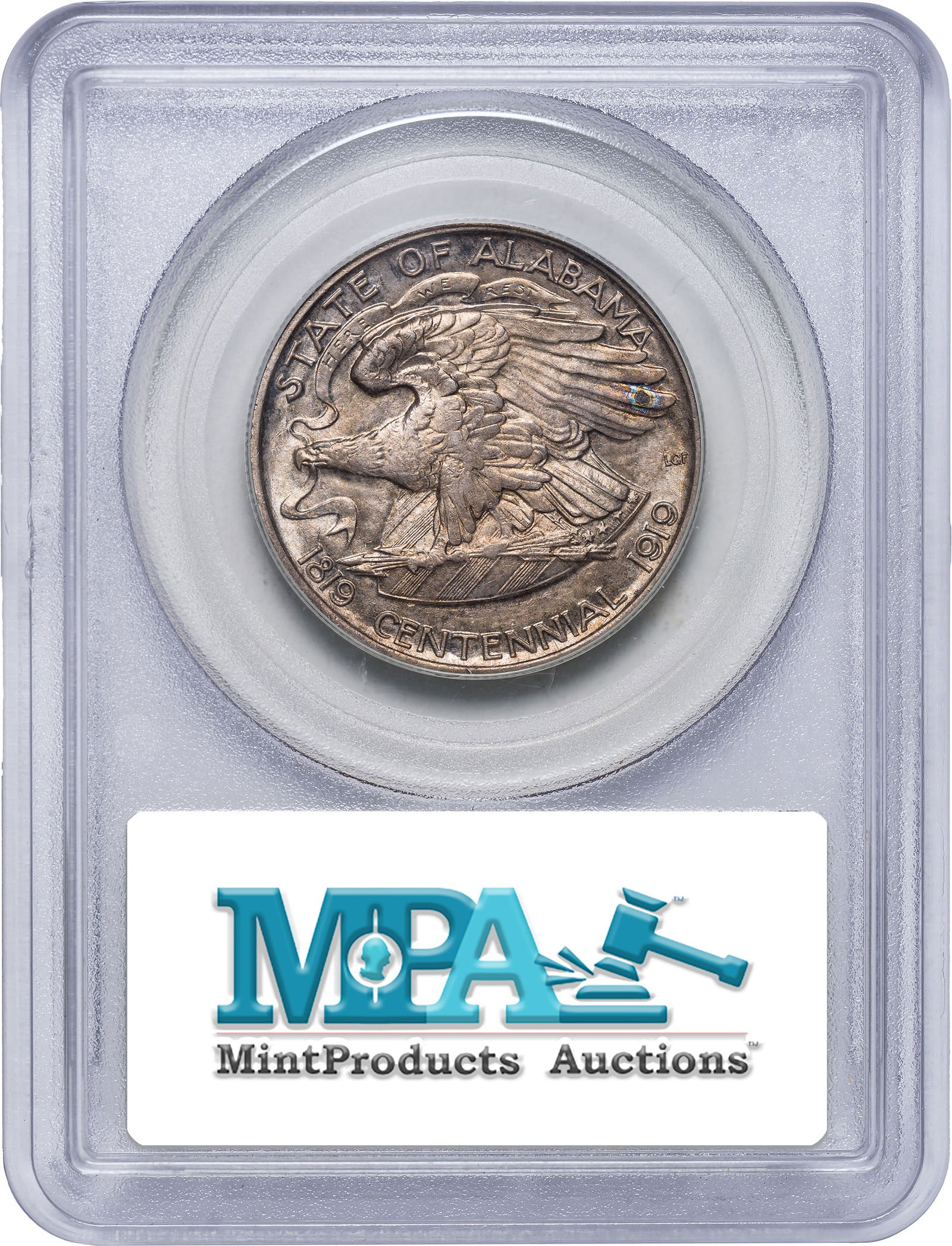 PCGS MS-61 1921 Alabama Half Dollar - 2