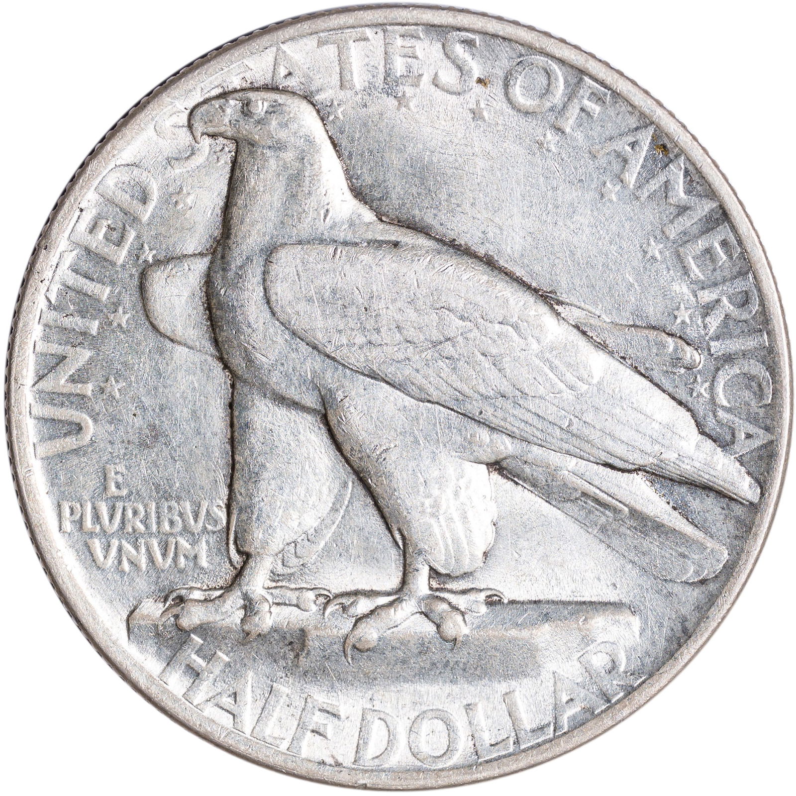 AU-50+ 1935 Connecticut Half Dollar - 2