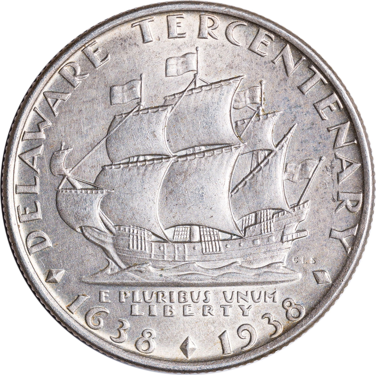 MS-64 1936 Delaware Half Dollar - 2