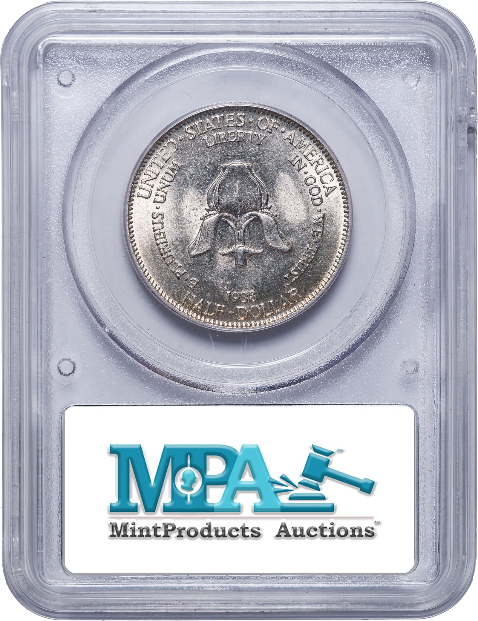 PCGS MS-64 1938 New Rochelle Half Dollar - 2