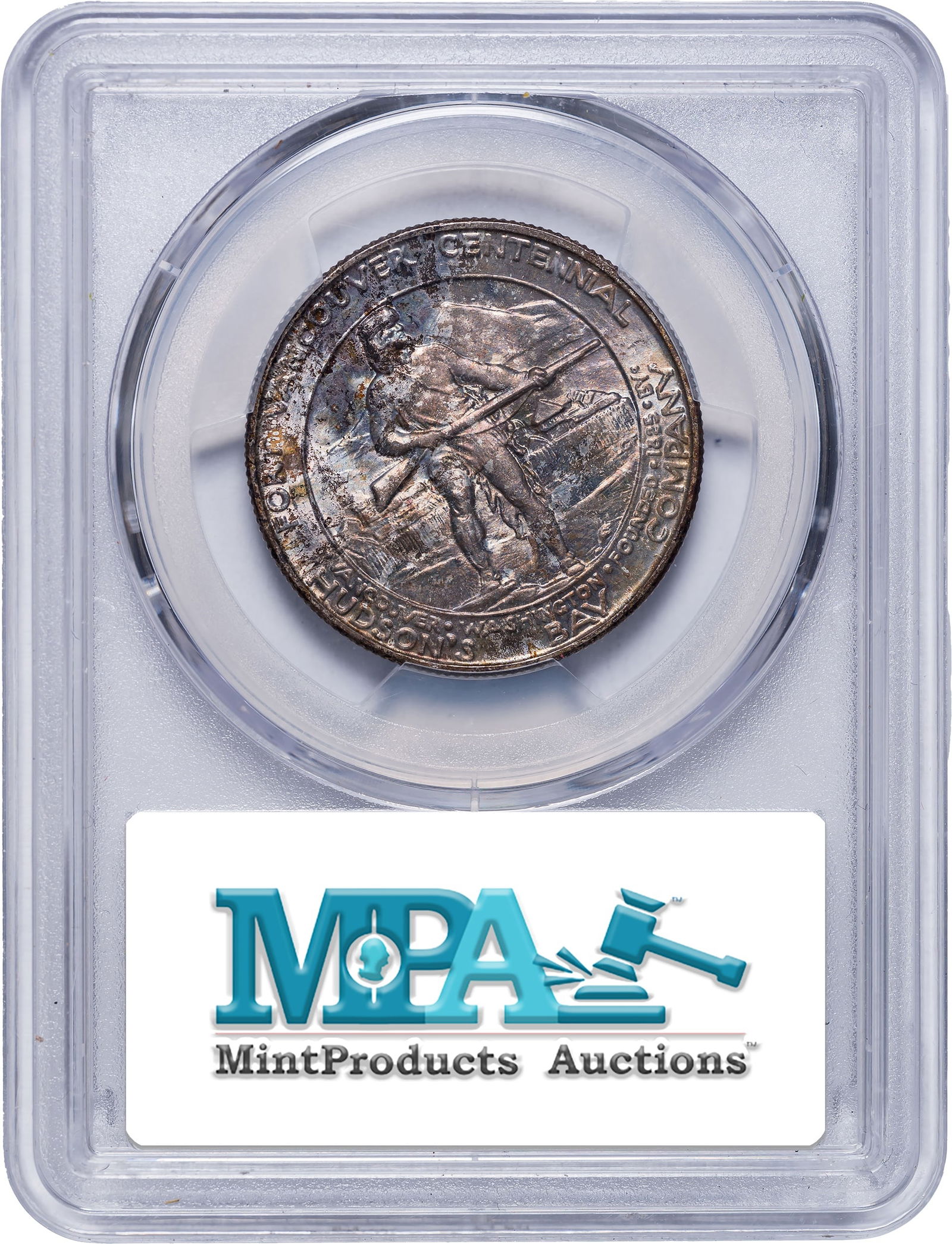 PCGS MS-66+ CAC 1925 Fort Vancouver Half Dollar - 2