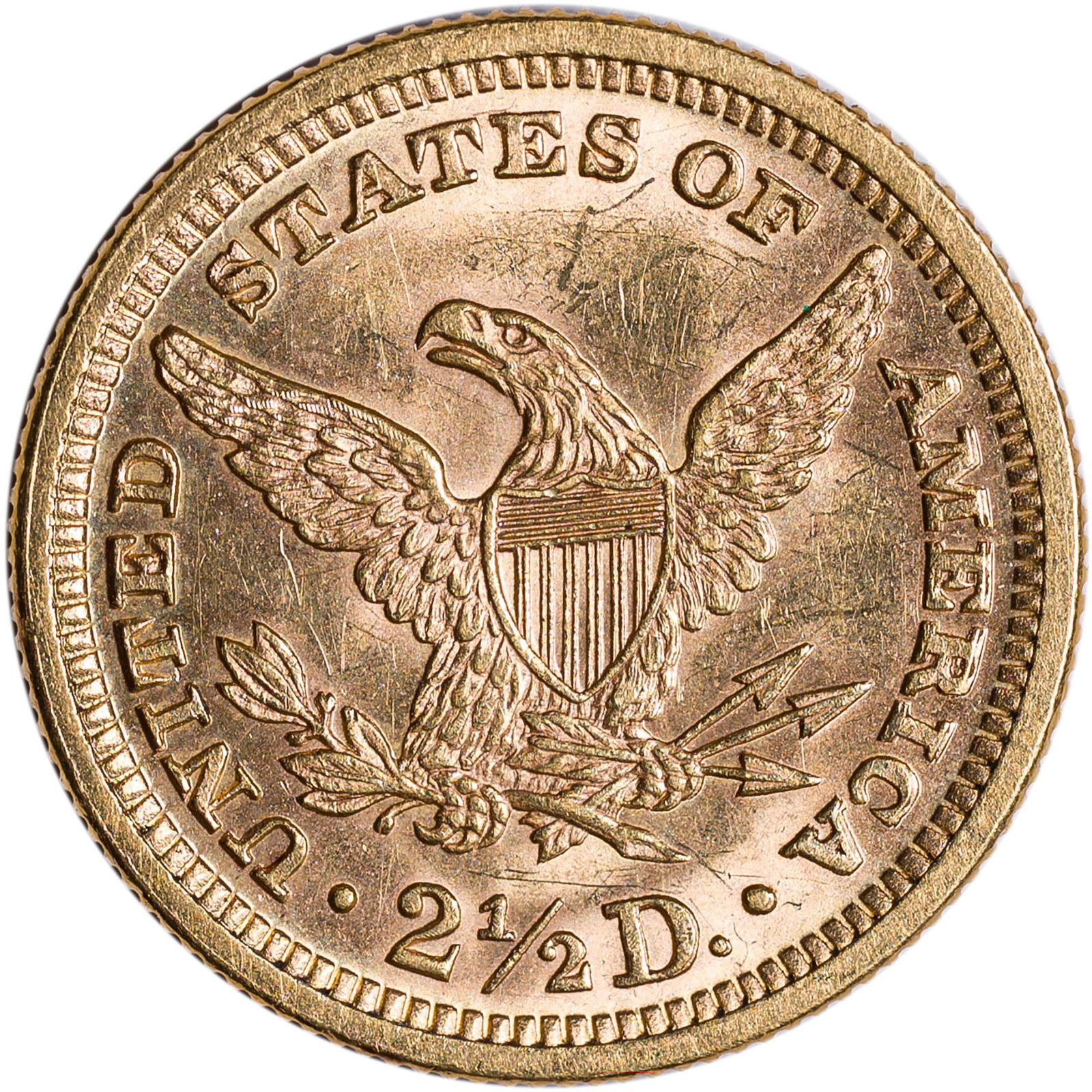 BU-62 Details 1891 $2.50 Gold Liberty - 2