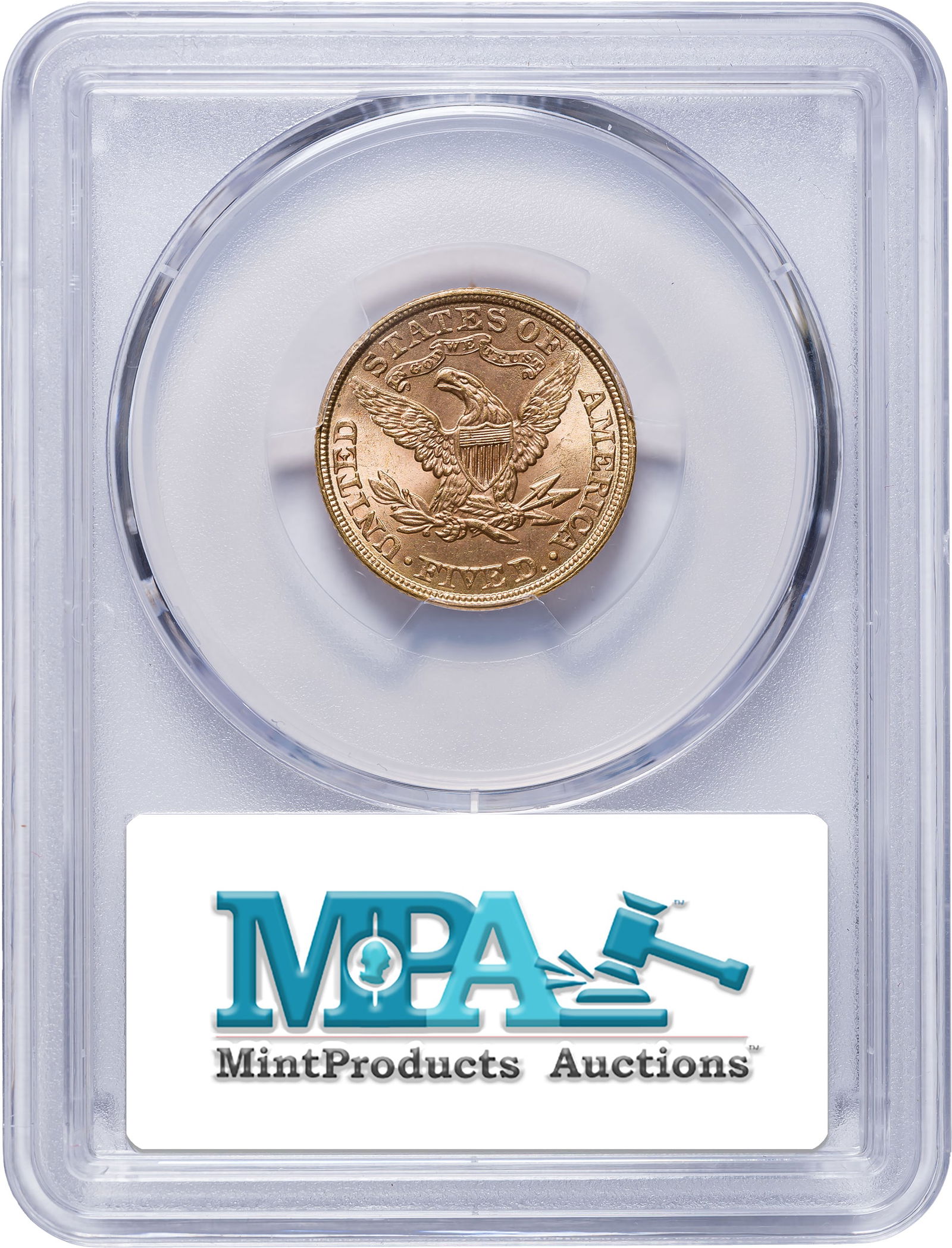 PCGS MS-64+ 1900 $5 Gold Liberty - 2
