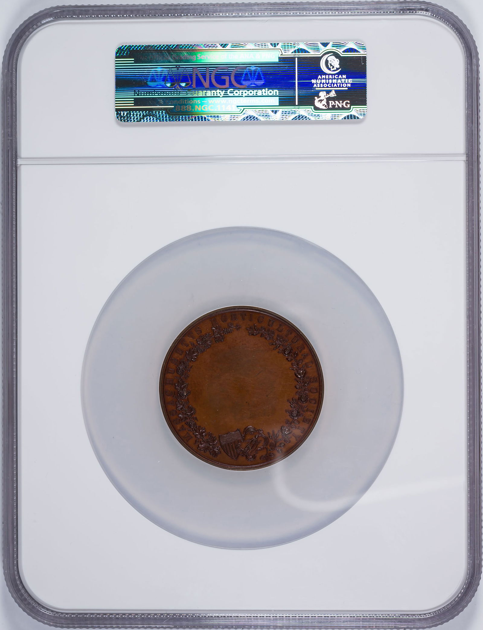 Massachusetts. NGC MS-65 Bronze Medal - 2