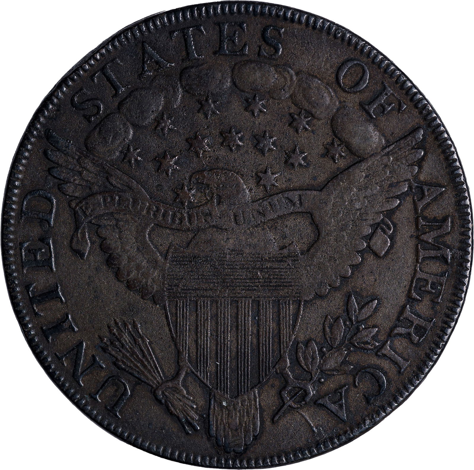 Exceptional Counterfeit 1804 Draped Bust Dollar - 2