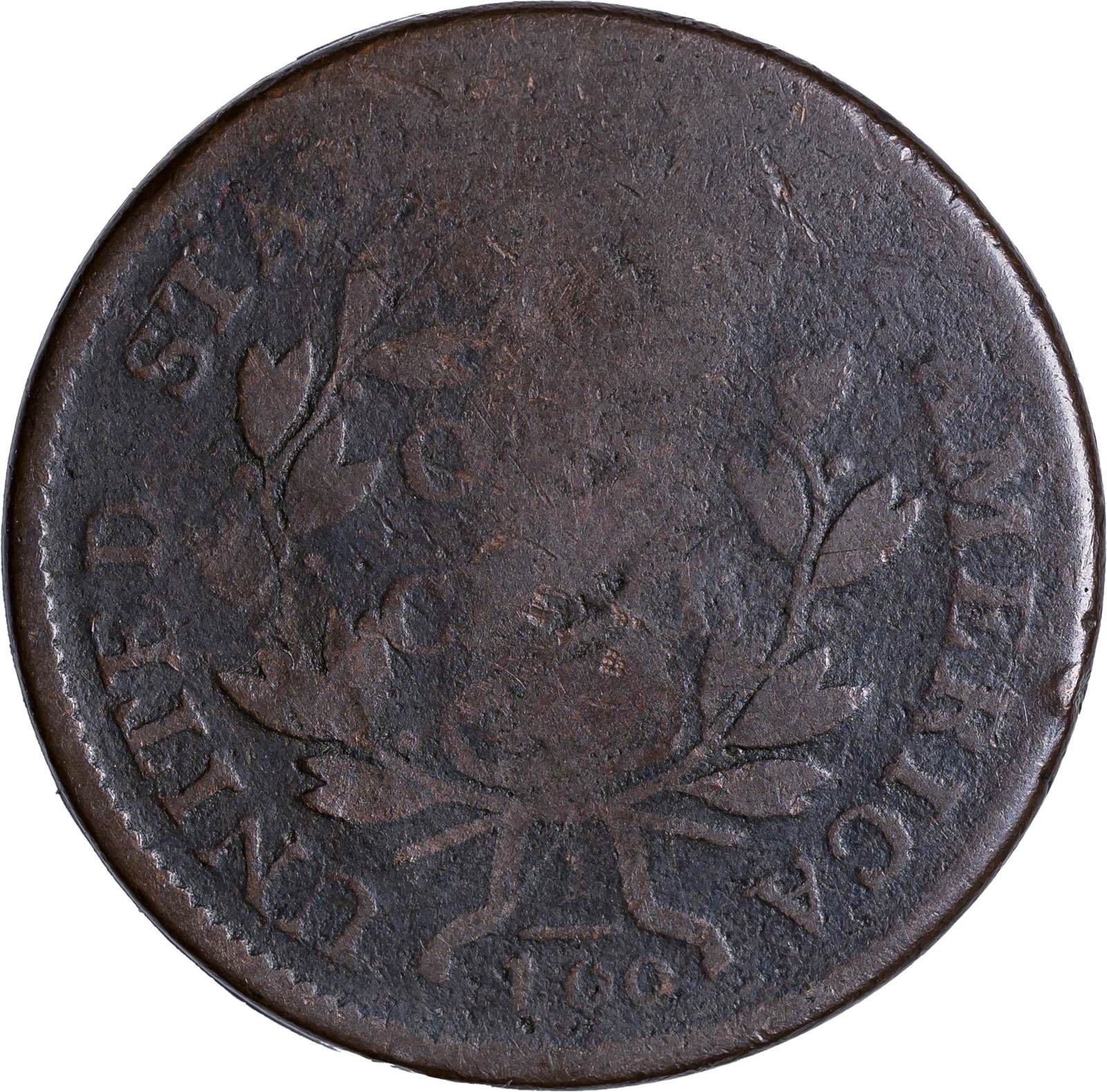 Counterstamped 1802 Large Cent - 2