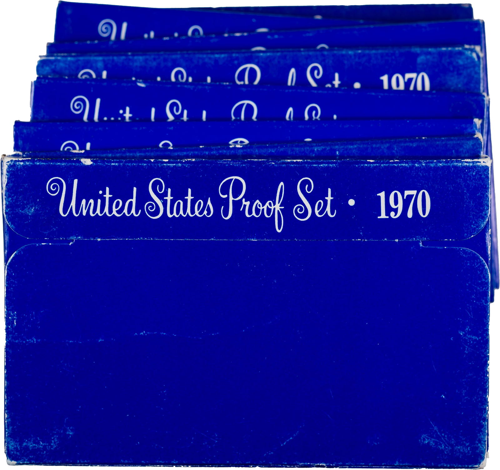 8 Pcs 1970 Proof Sets (1 of 1)