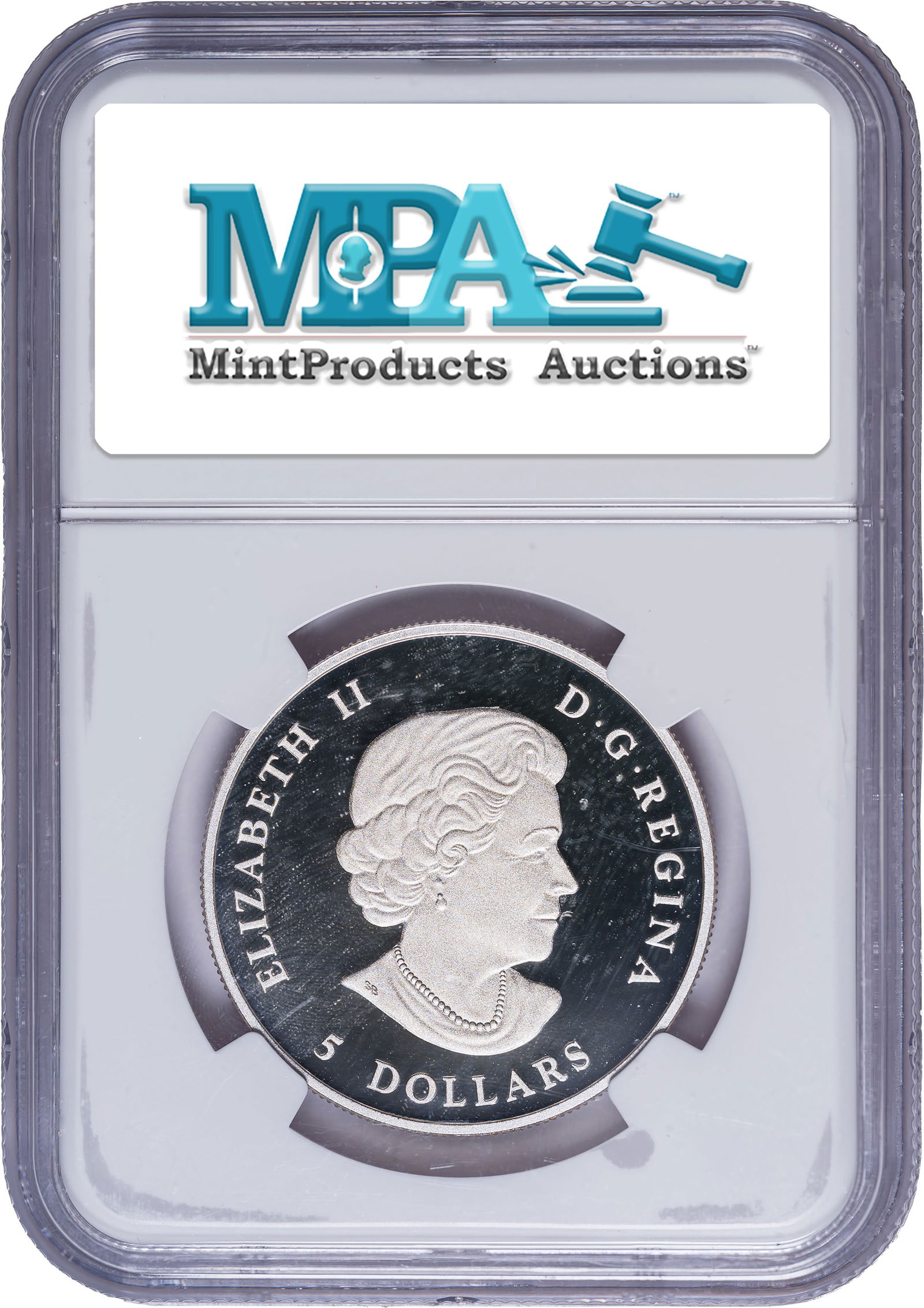 Canada. NGC 2013 Proof-69 Ultra Cameo $5 Silver - 2