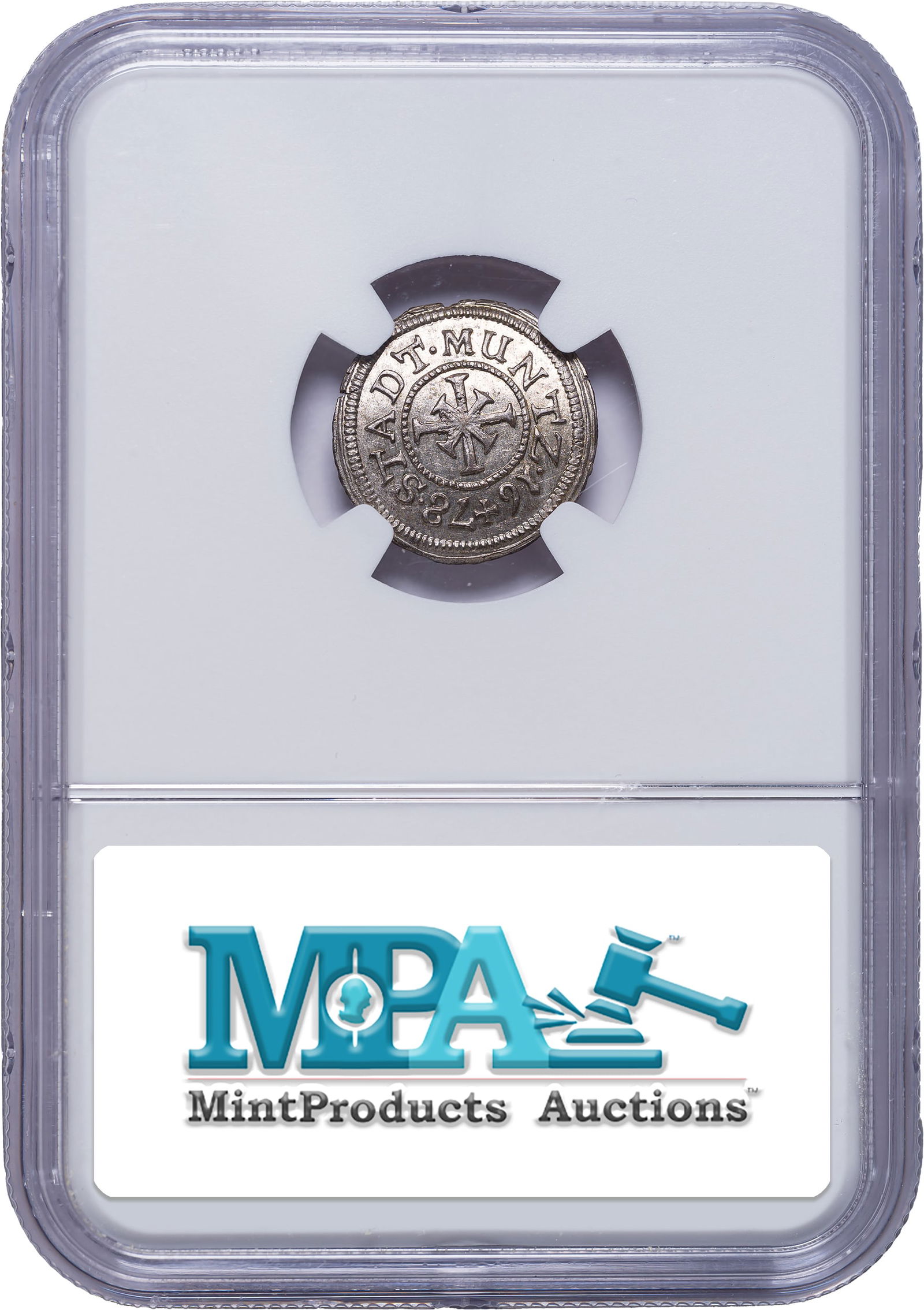 German States. Nurnberg. NGC MS-66 1678 Kroner - 2