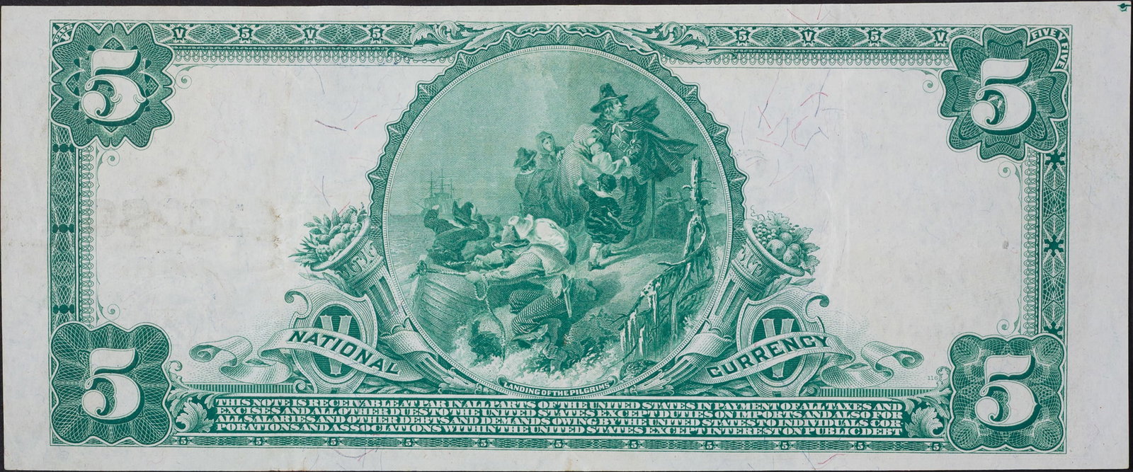 Virginia. EF 1902 National Currency $5 - 2