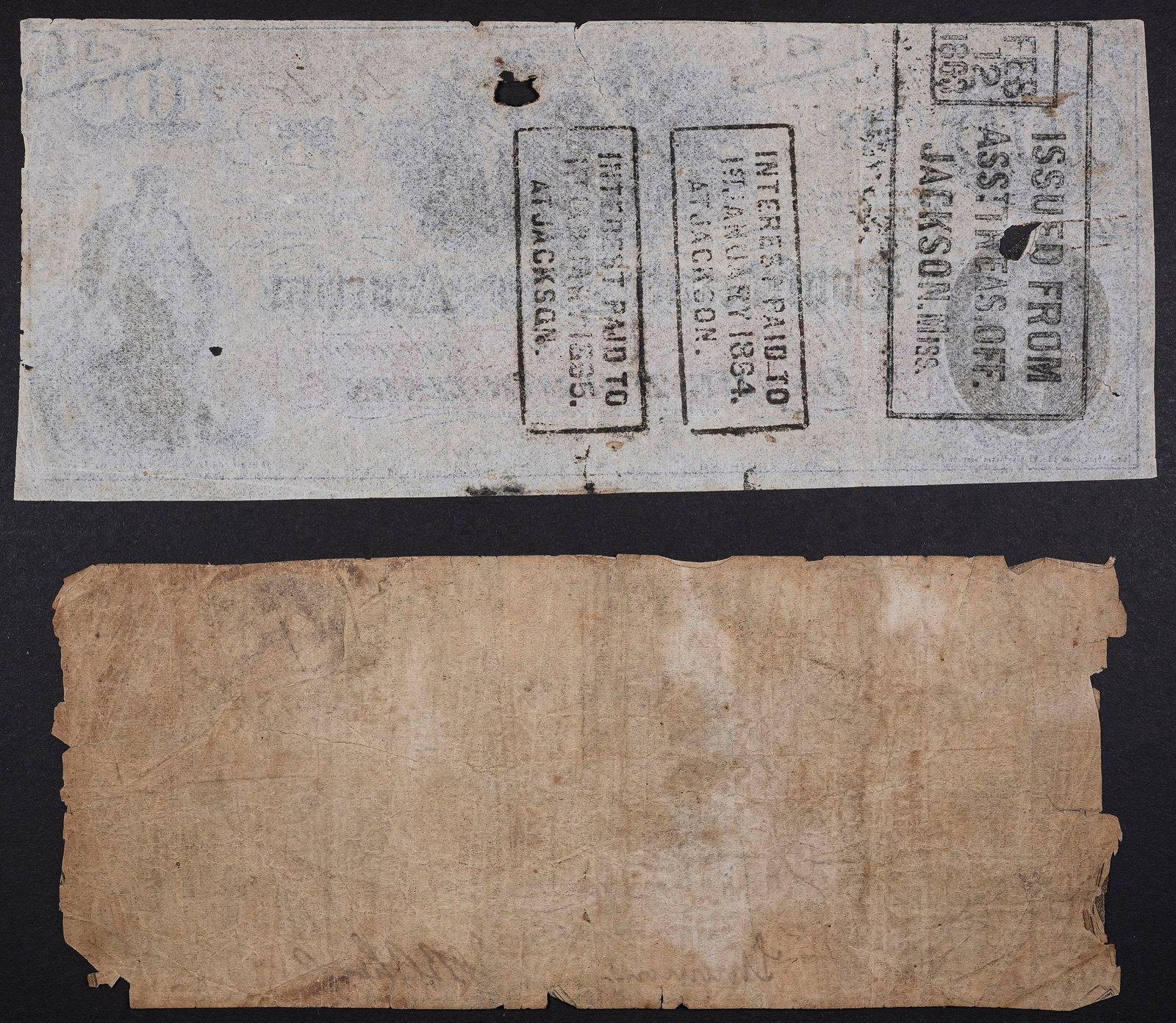 Confederate States. Pair of $100 Notes - 2