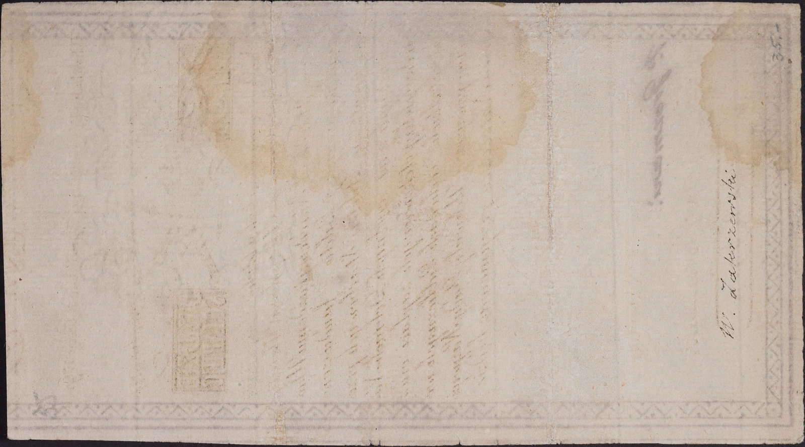 Poland. VF 1794 Bilet Skarbowy Note Rarity - 2