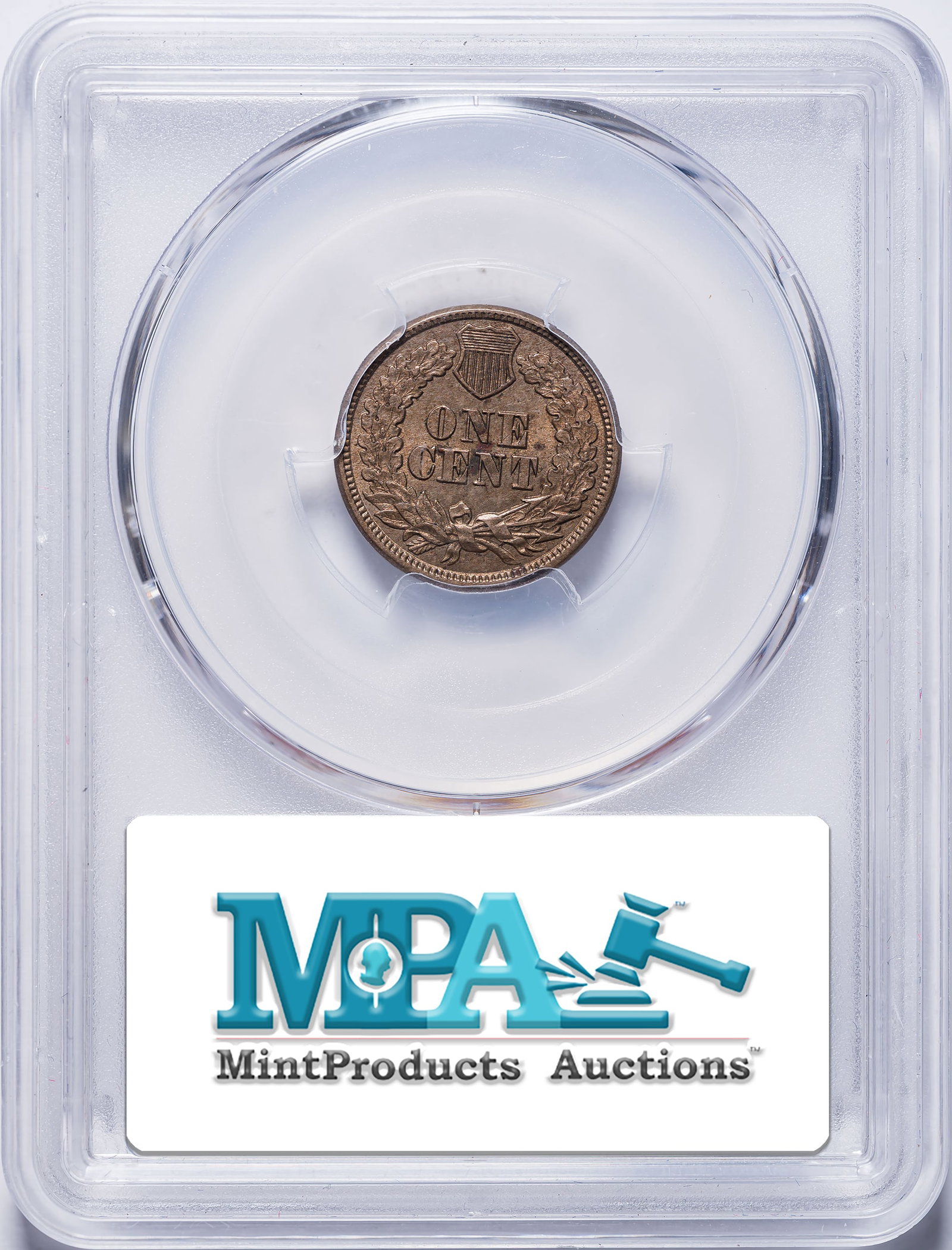 PCGS MS-62 1861 Indian Cent - 2