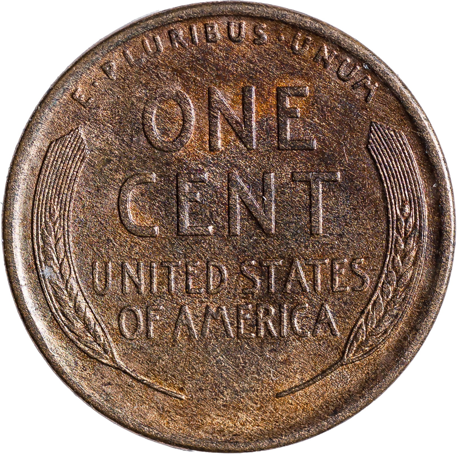 MS-60+ RB 1909-S Lincoln Cent - 2