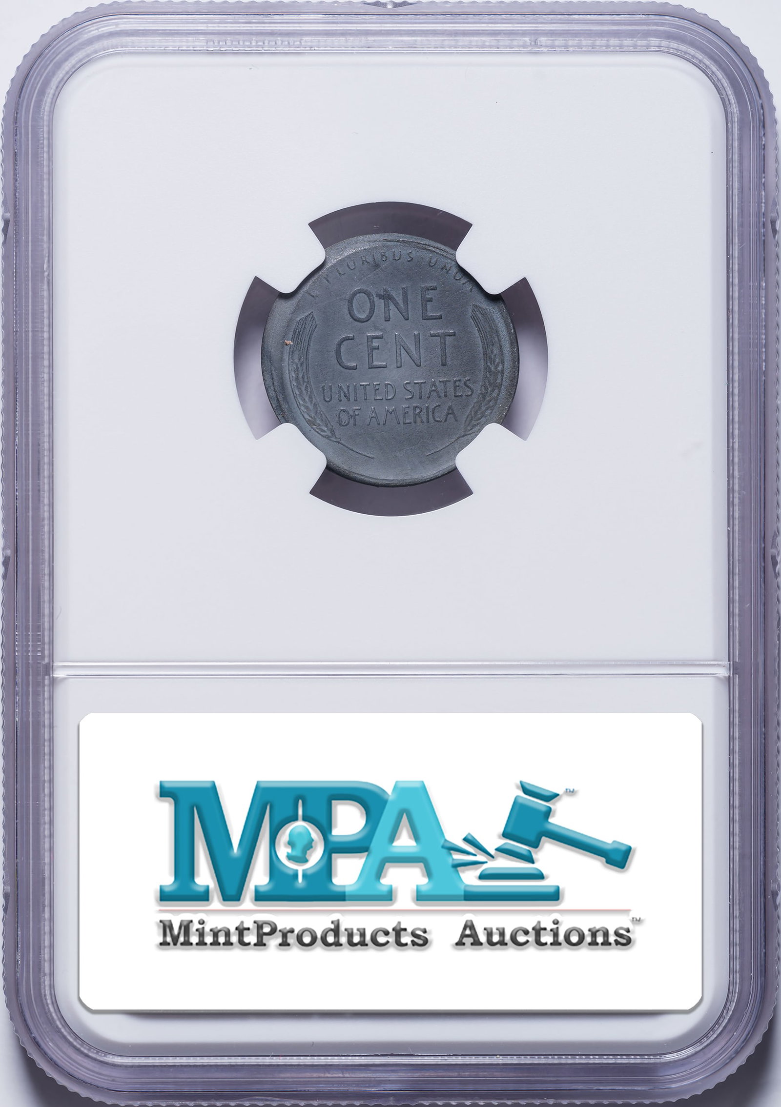 NGC UNC Details 1943-S Broadstruck Lincoln Cent - 2