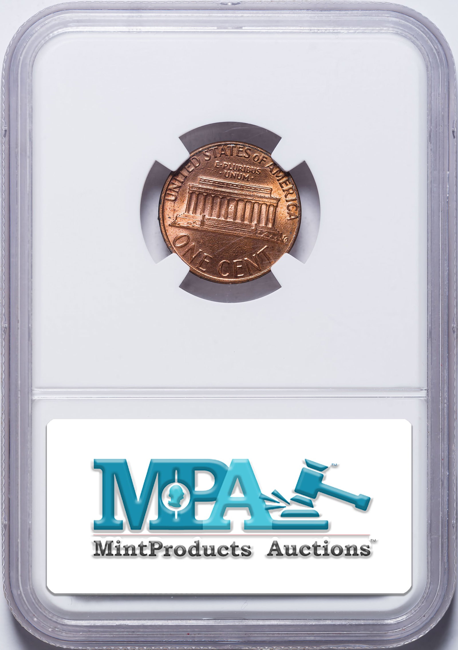 NGC MS-64 RB 1984 Doubled Die Obverse Cent - 2