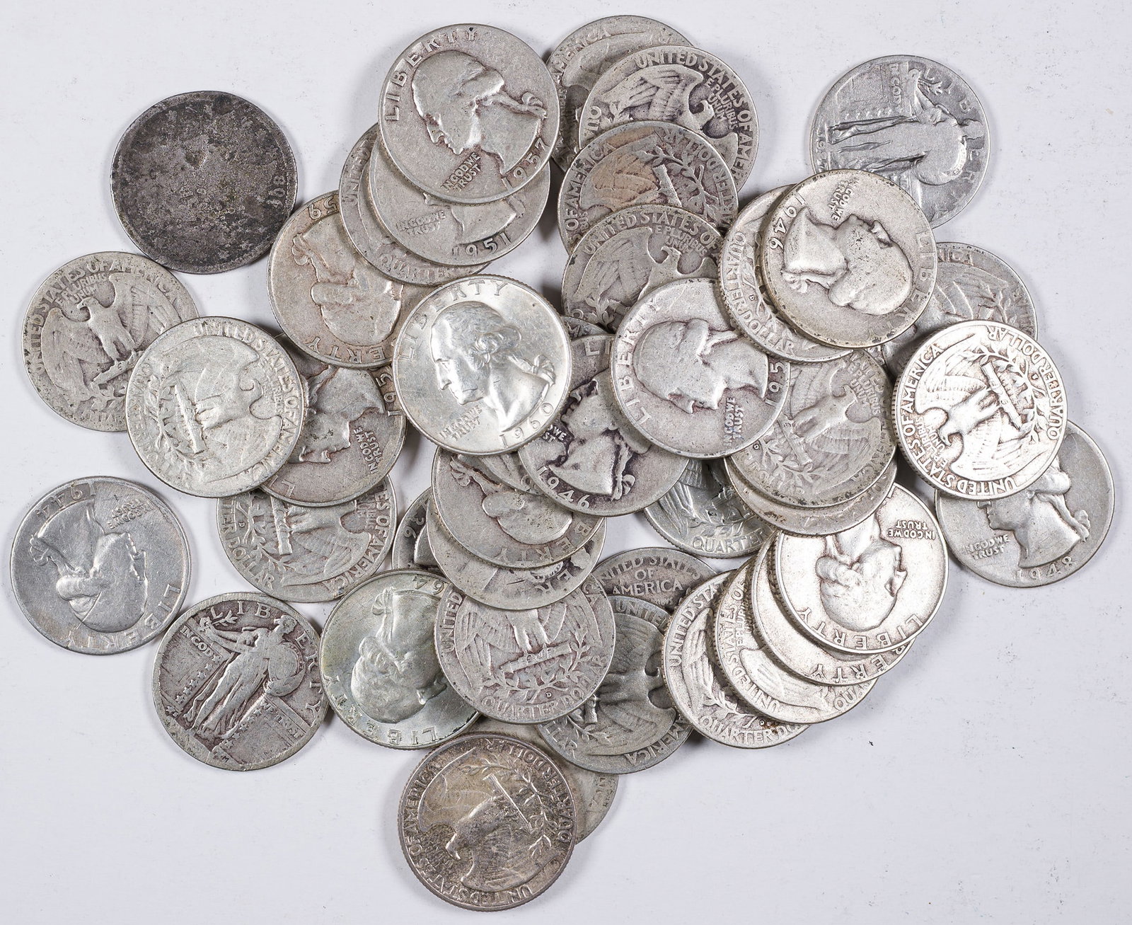 Silver Quarter Dollar Group (1 of 1)