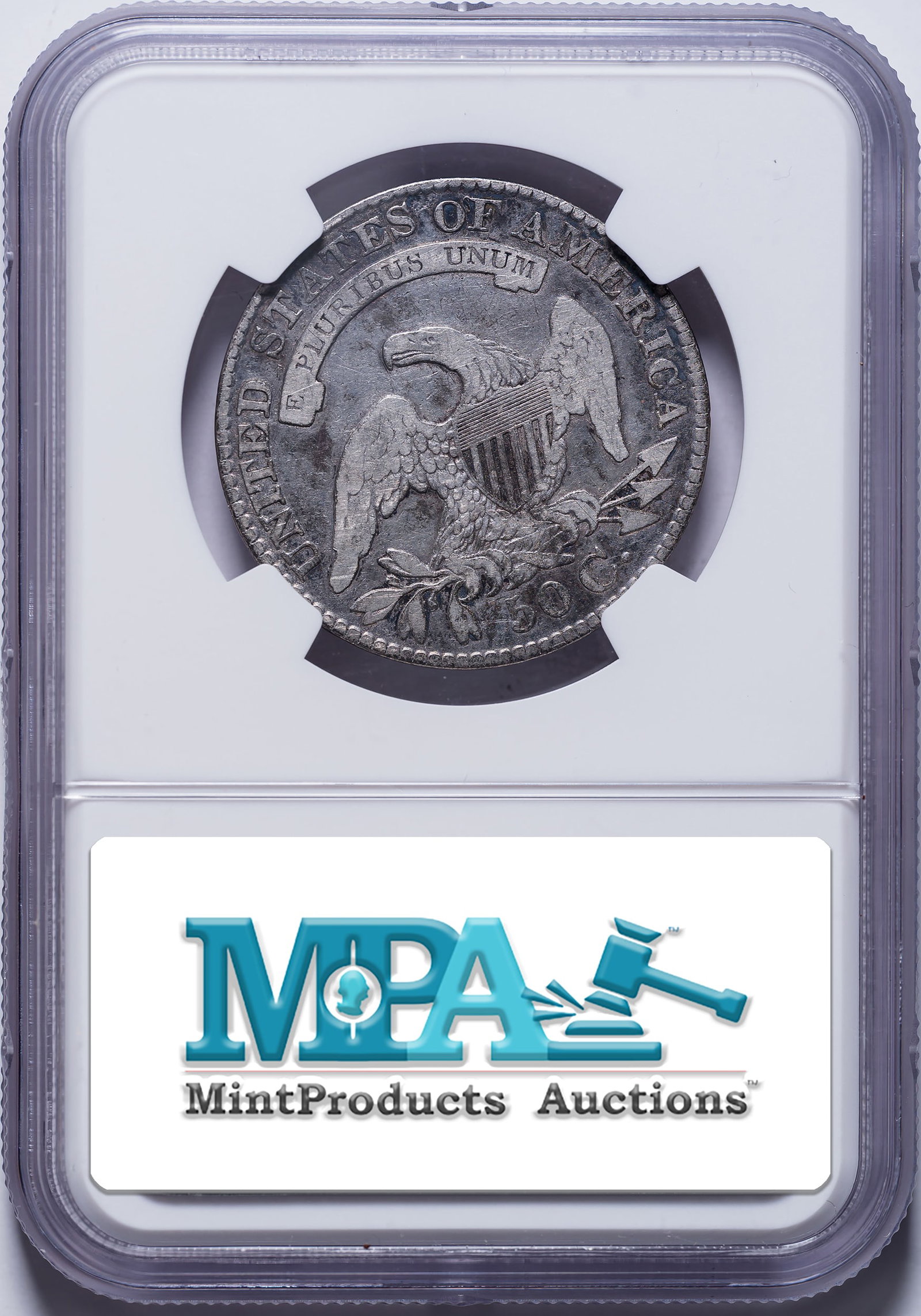 NGC VG-10 1829 Bust Half Dollar - 2