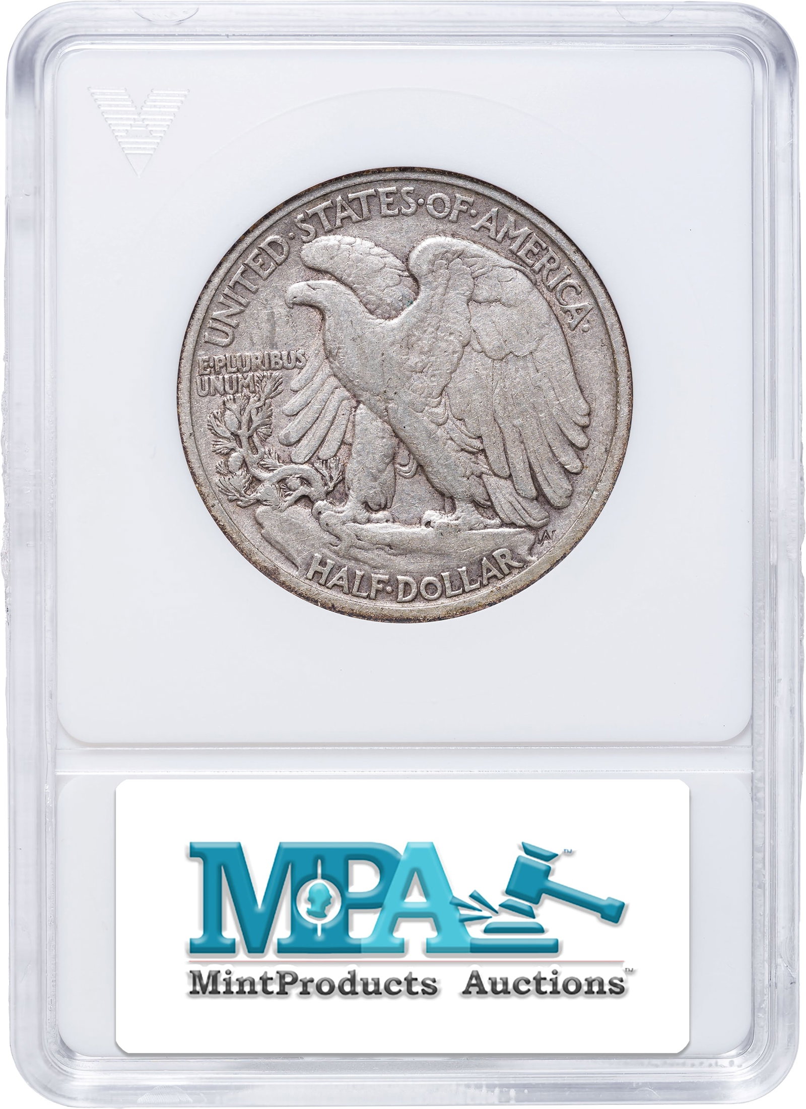 ANACS VF-30 1917-D Obv. Walking Liberty Half Dollar - 2