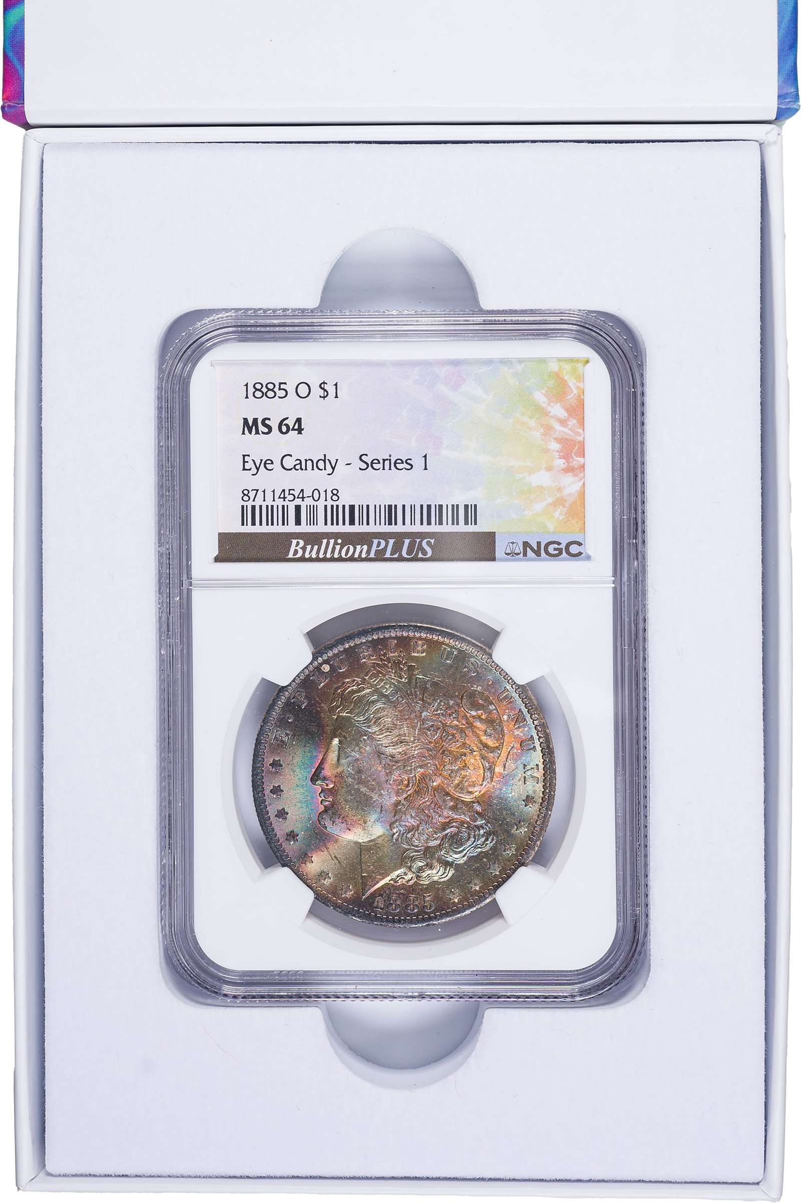 NGC MS-64 1885-O Morgan Dollar Eye Candy (1 of 4)