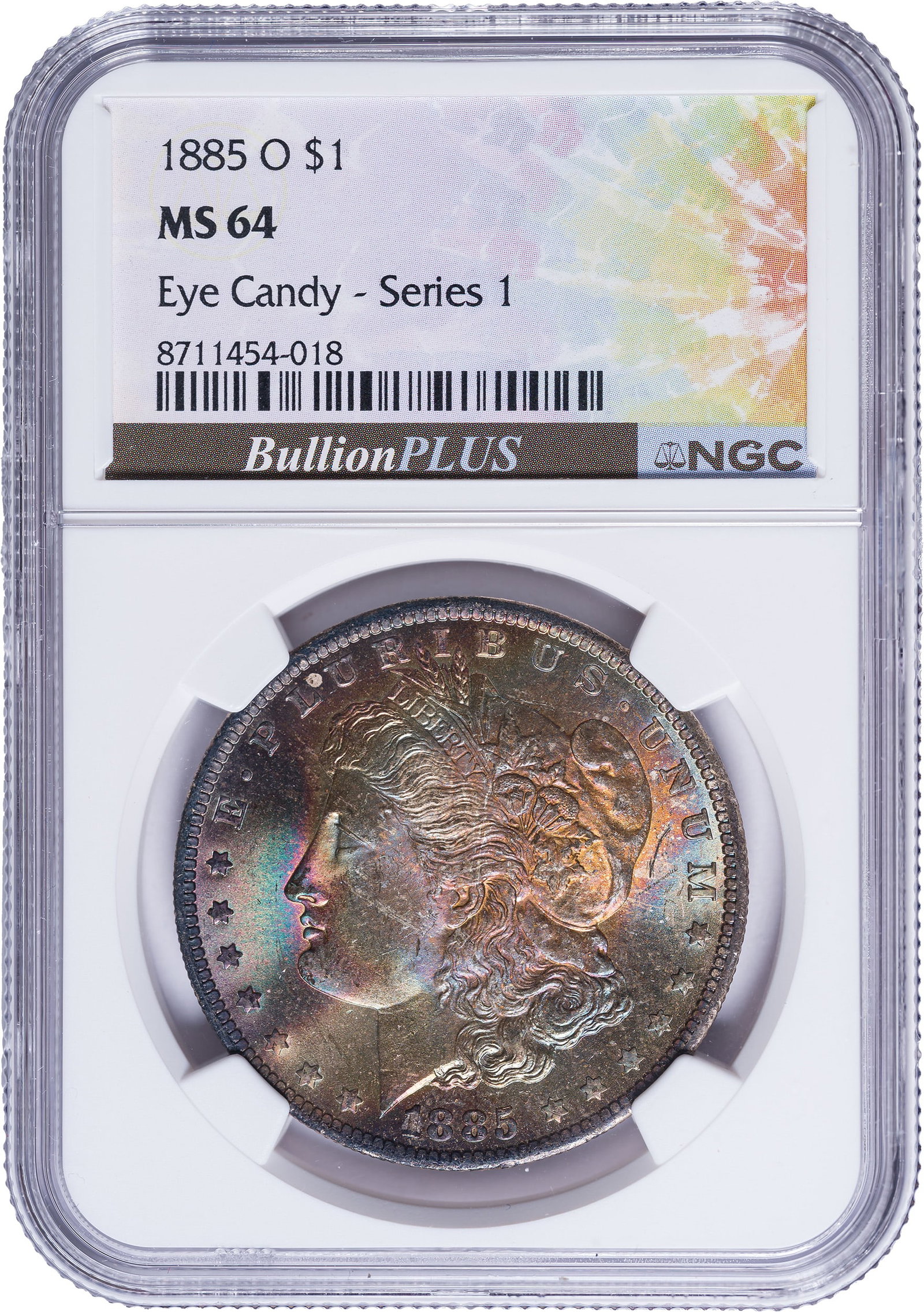 NGC MS-64 1885-O Morgan Dollar Eye Candy - 3