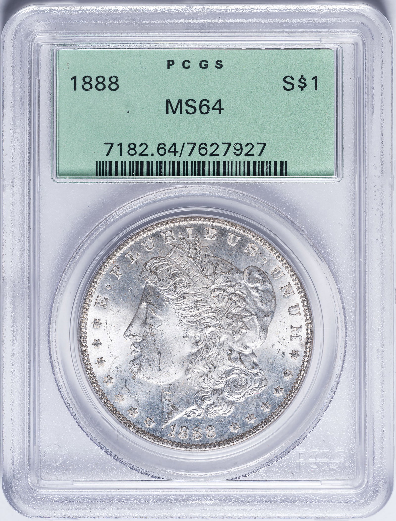 PCGS MS-64 1888 Morgan Dollar (1 of 2)