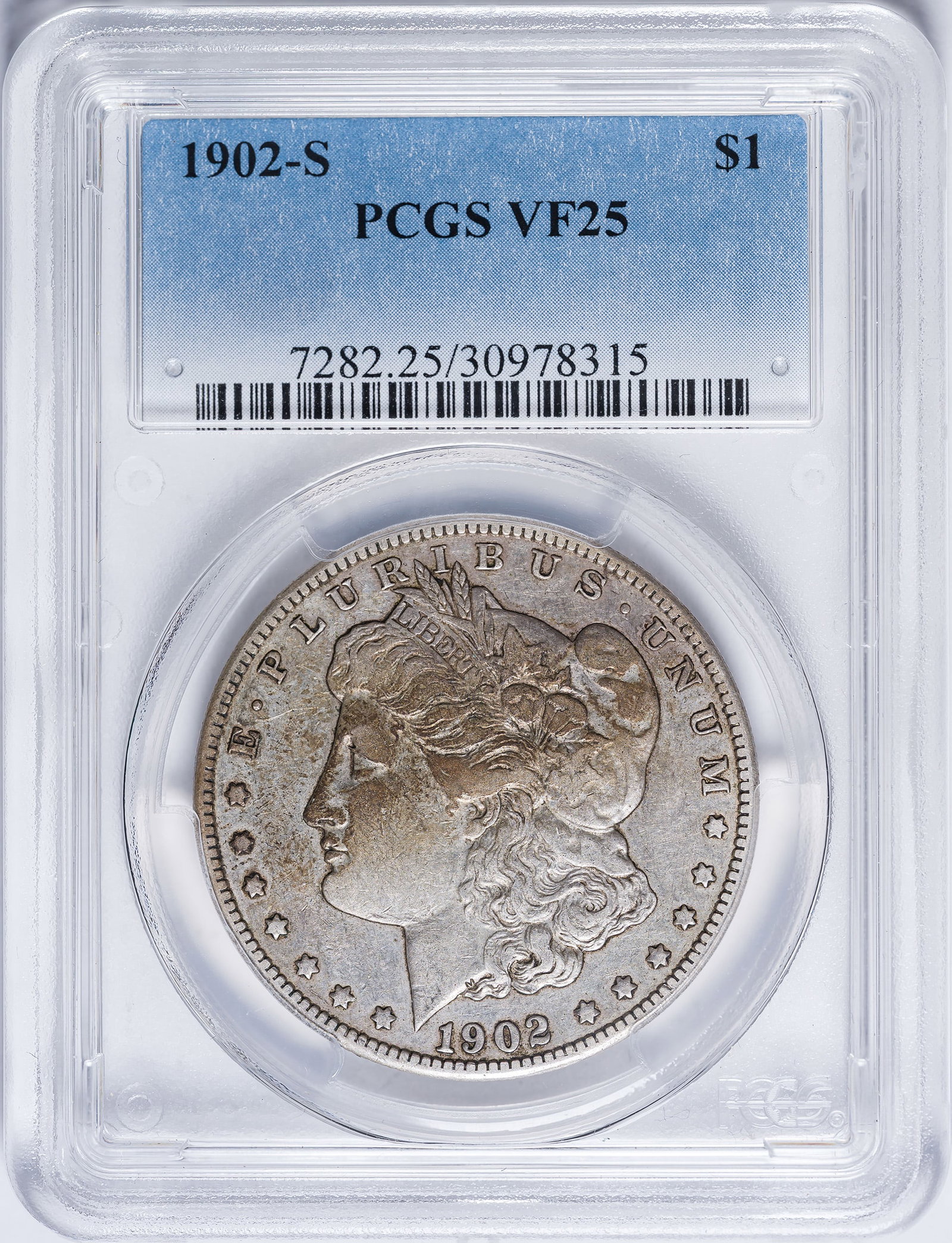 PCGS VF-25 1902-S Morgan Dollar (1 of 2)