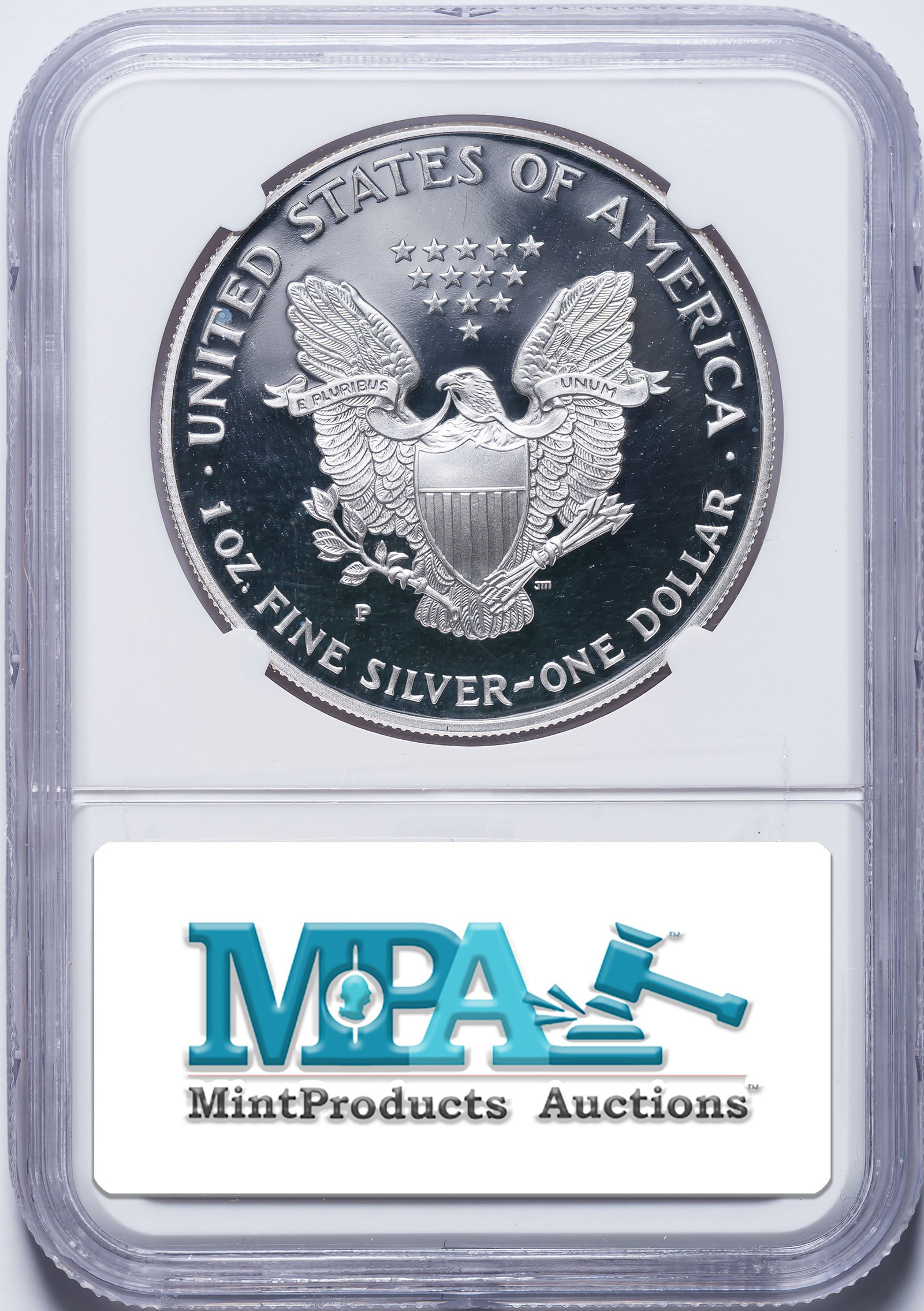 NGC Proof-70 Ultra Cameo 1998-P American Silver Eagle - 2