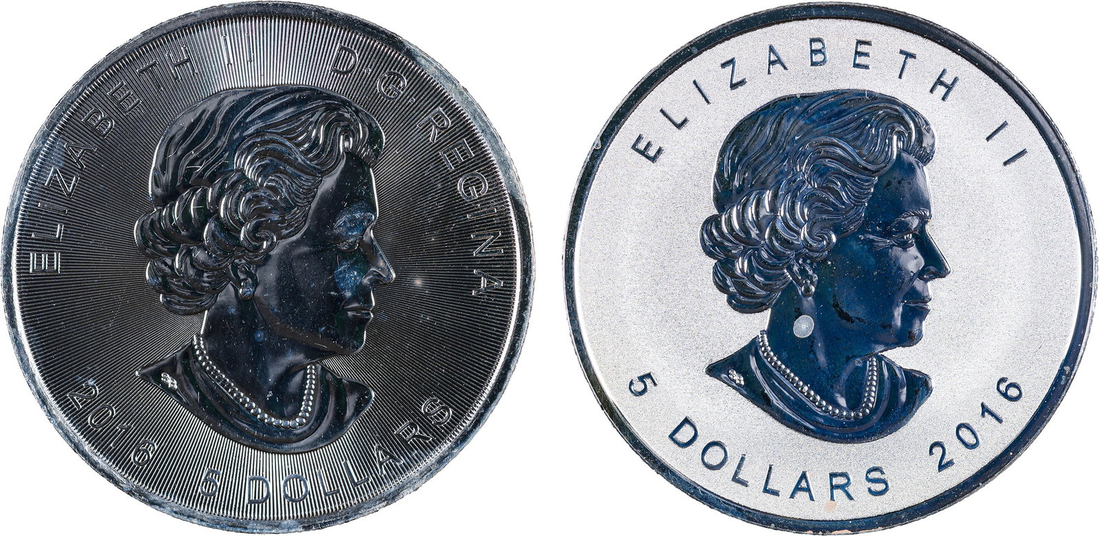 Canada. 2 Better 2016 One Ounce Silver Pieces - 2