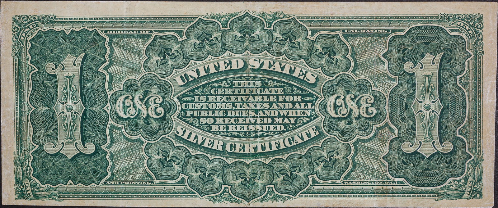 VF+ Series 1886 $1 Silver Certificate - 2