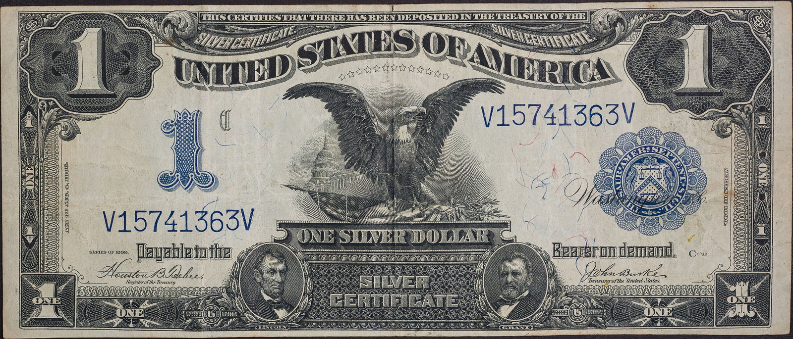 VF 1899 Black Eagle $1 (1 of 2)