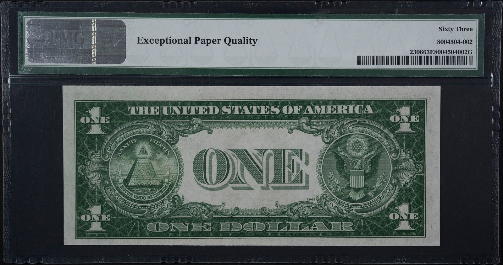 PMG-63 EPQ 1935-A North Africa $1 - 2