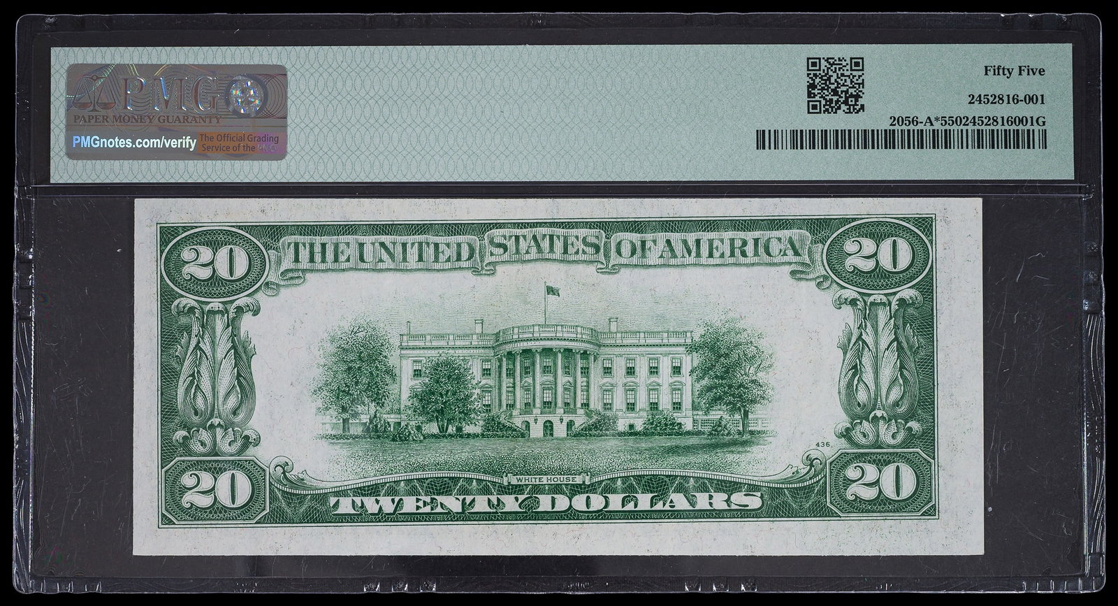 PMG 1934-B $20 Star Note Consecutive Pair - 4