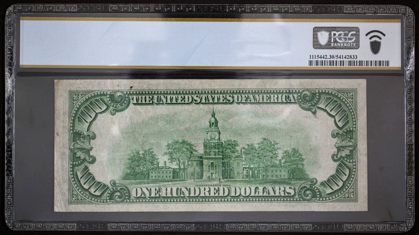 PCGS VF-30 1934-A $100 Federal Reserve Note - 2