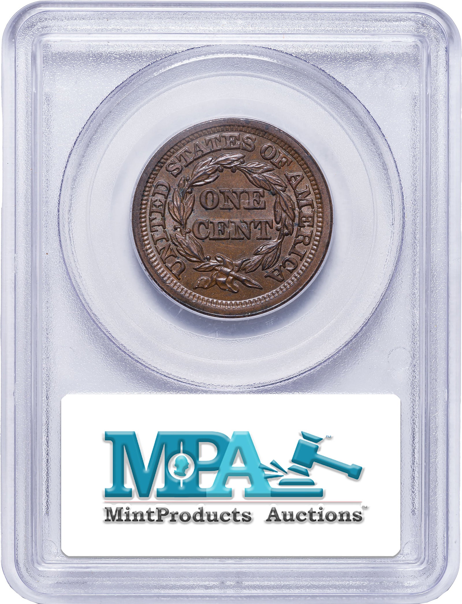 PCGS MS-66 BN 1851 Large Cent - 2