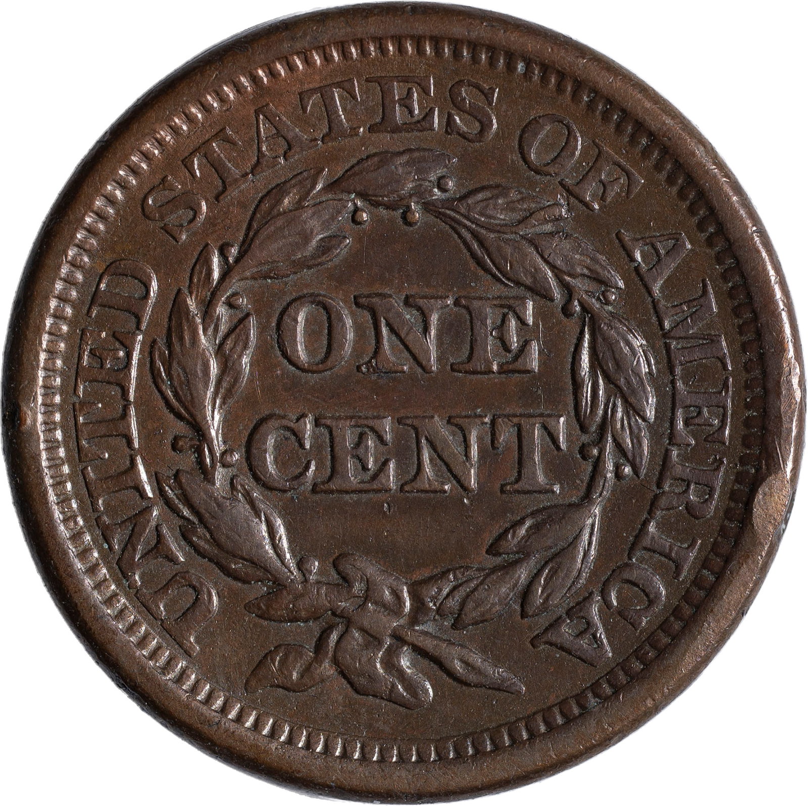Choice AU-55 1856 Large Cent - 2