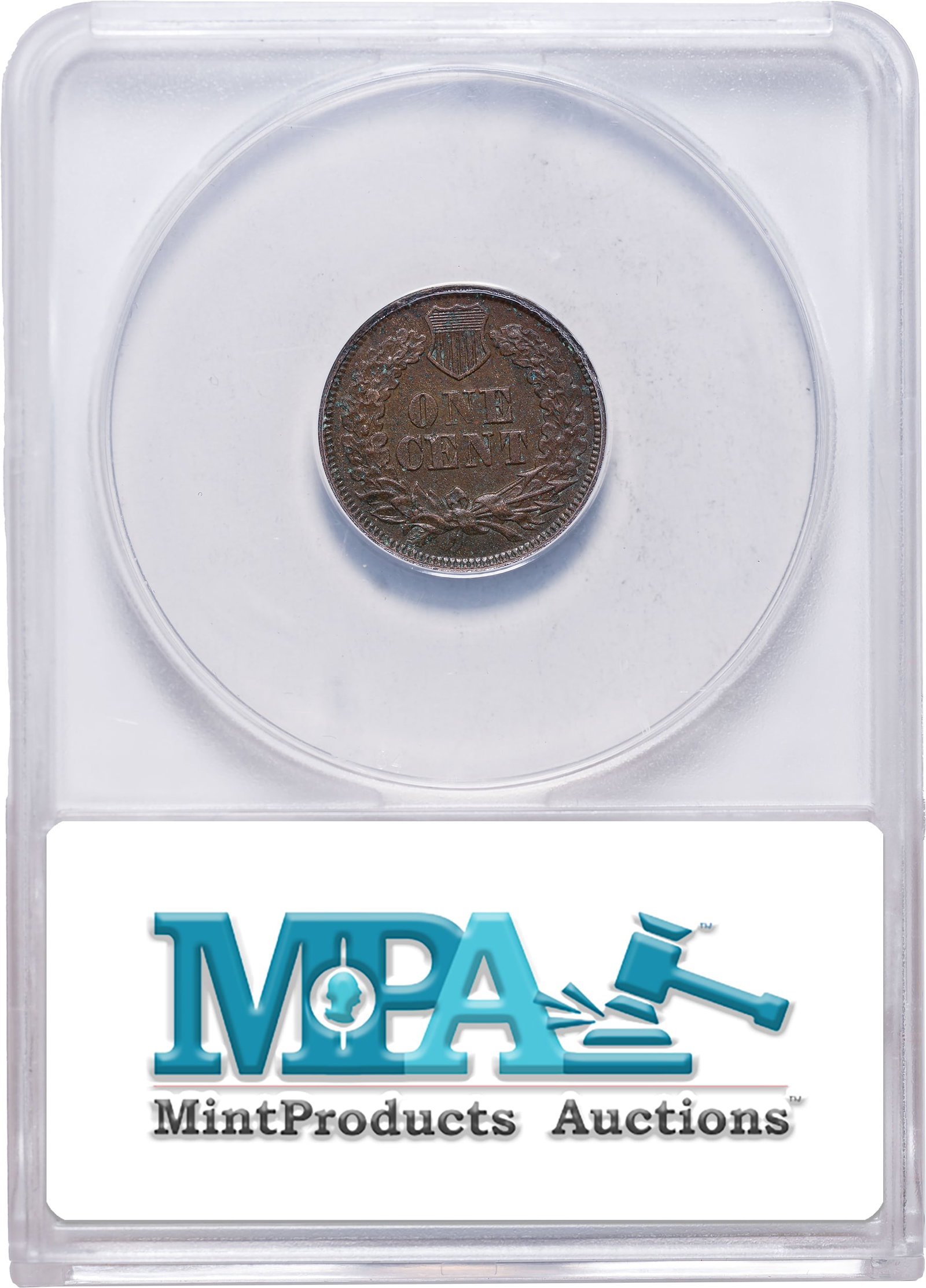 ANACS AU-50 Details 1864-L Indian Cent - 2
