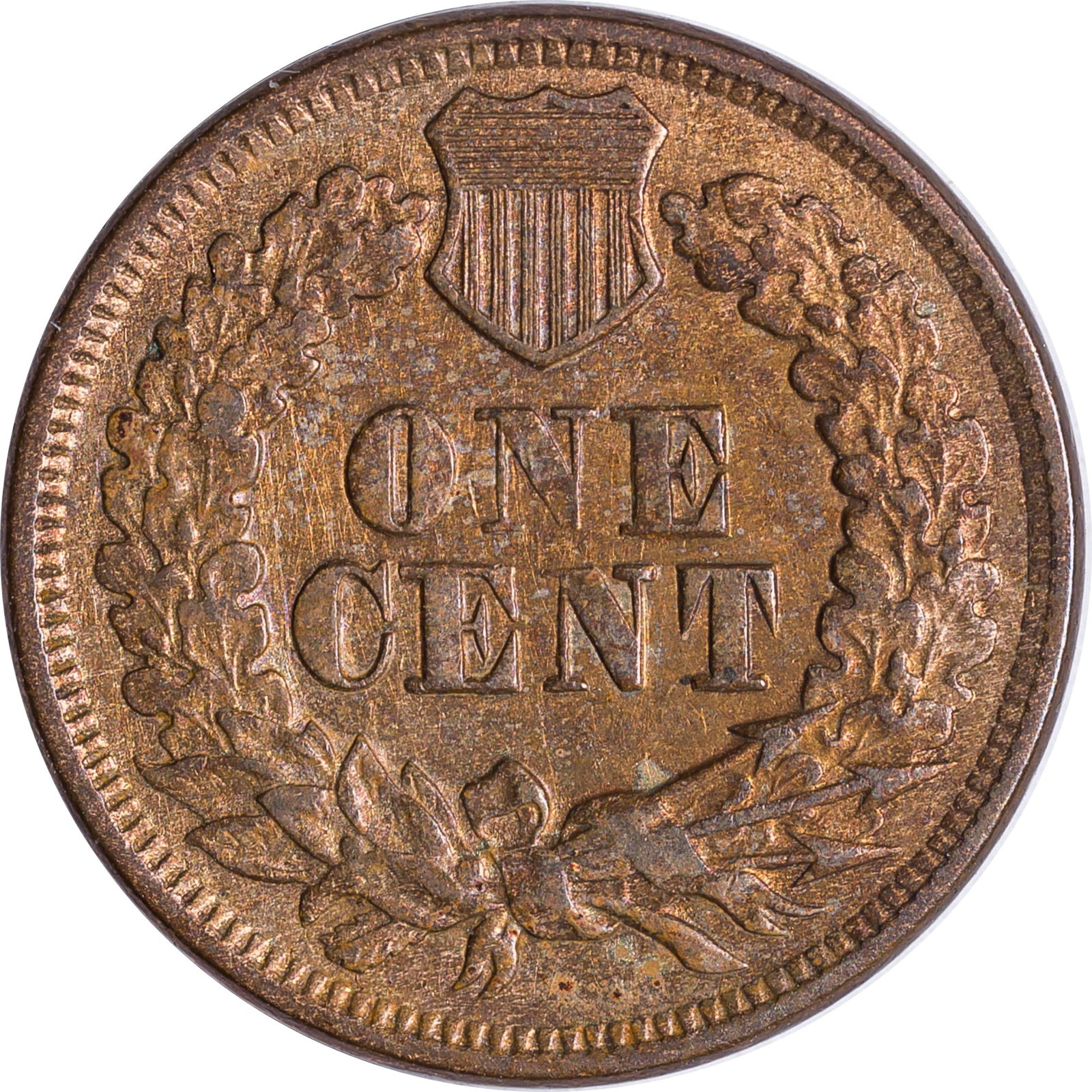 EF-40 Details 1869/9 Indian Cent - 2