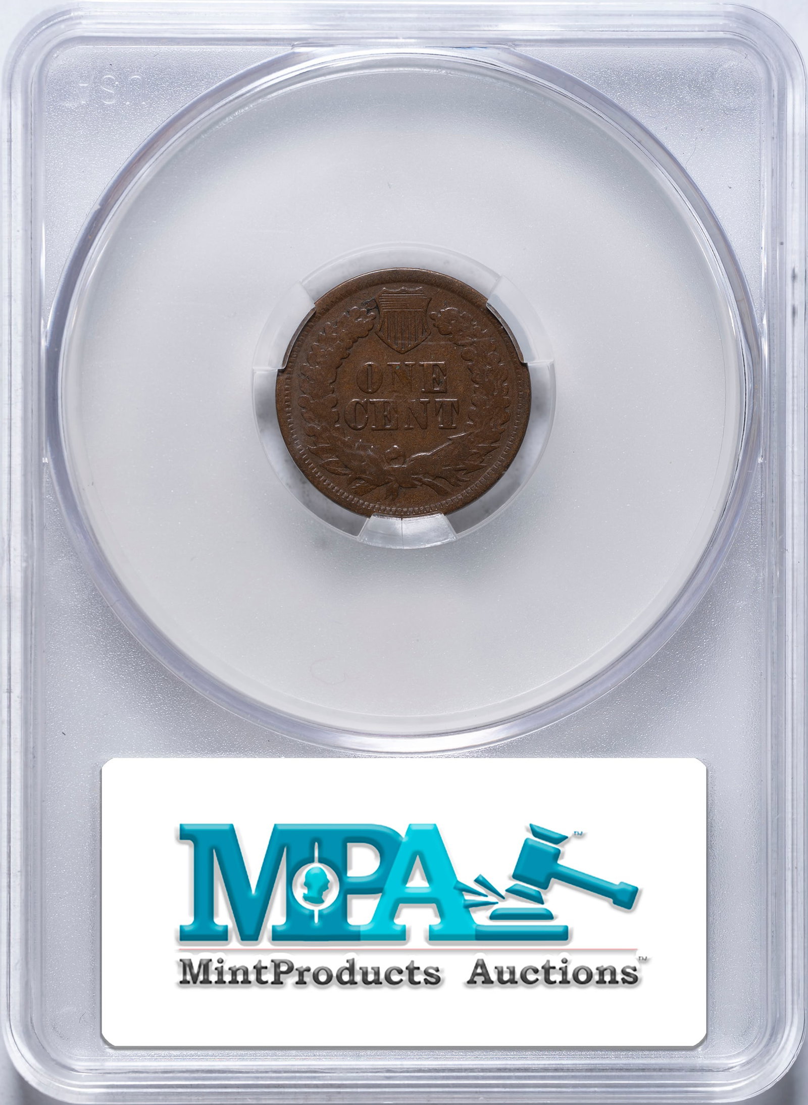 CACG G-6 1877 Indian Cent - 2