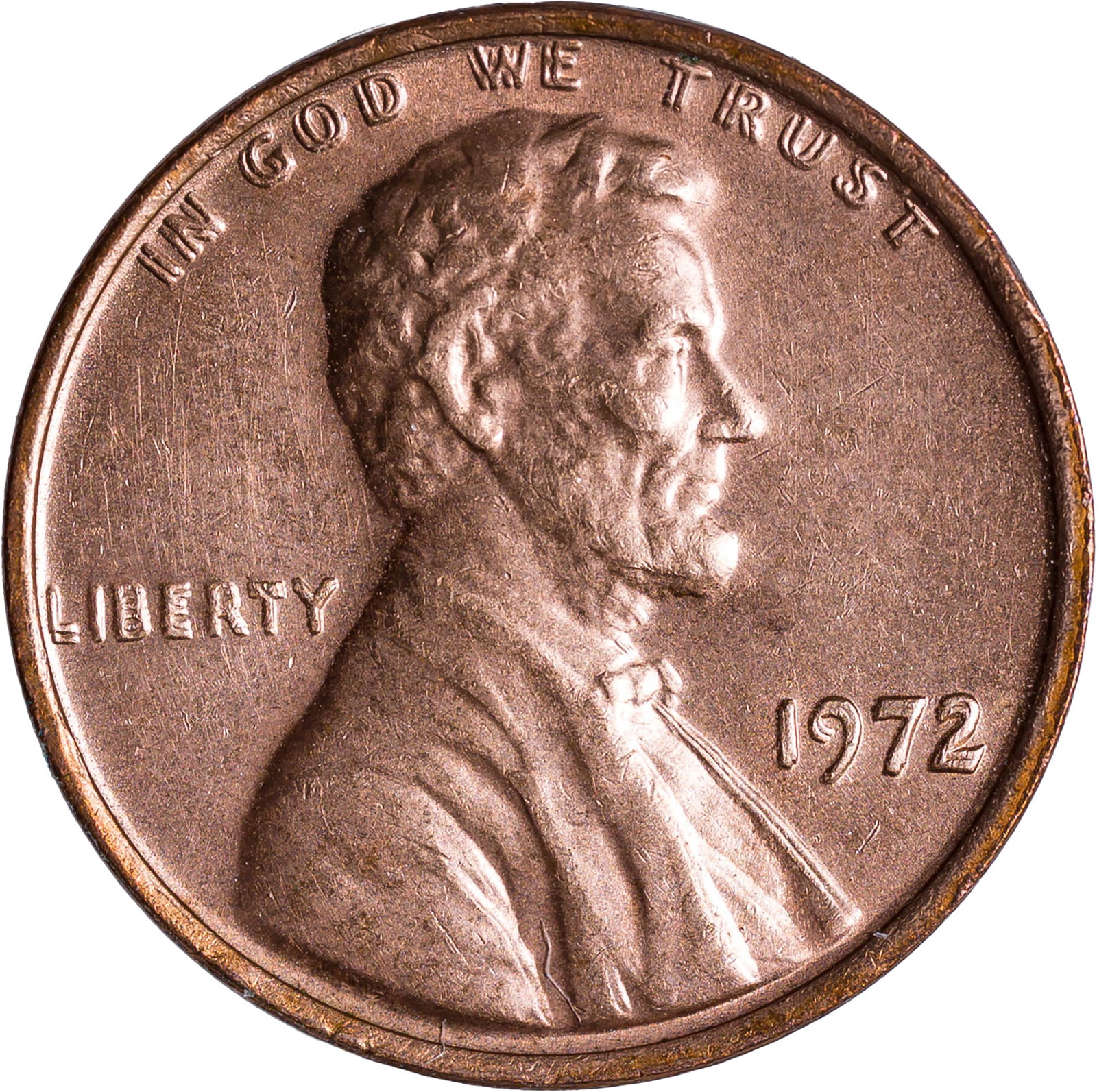 MS-60 1972 Doubled Die Obverse Lincoln Cent (1 of 2)