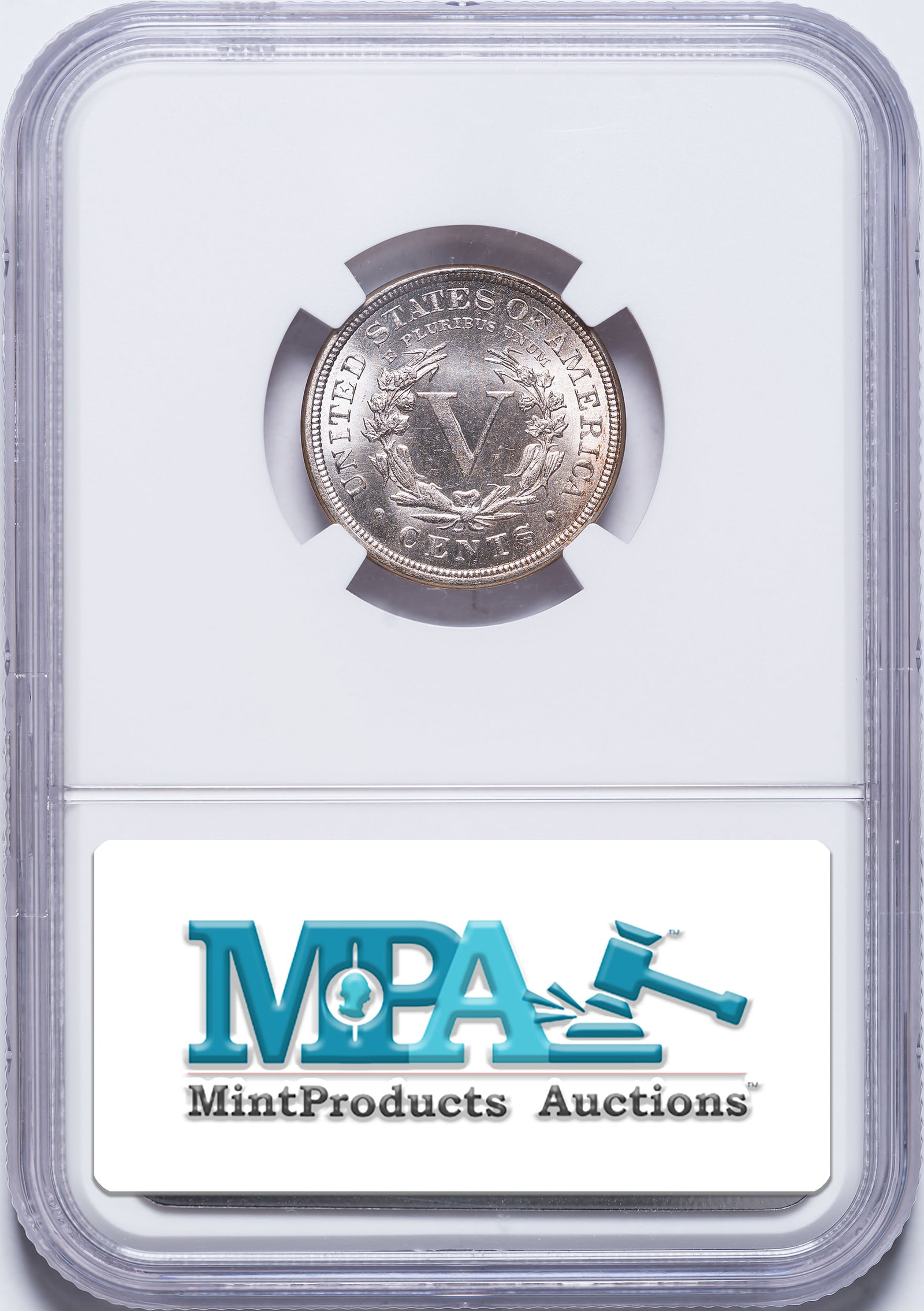 NGC MS-65 1890 Liberty Nickel - 2