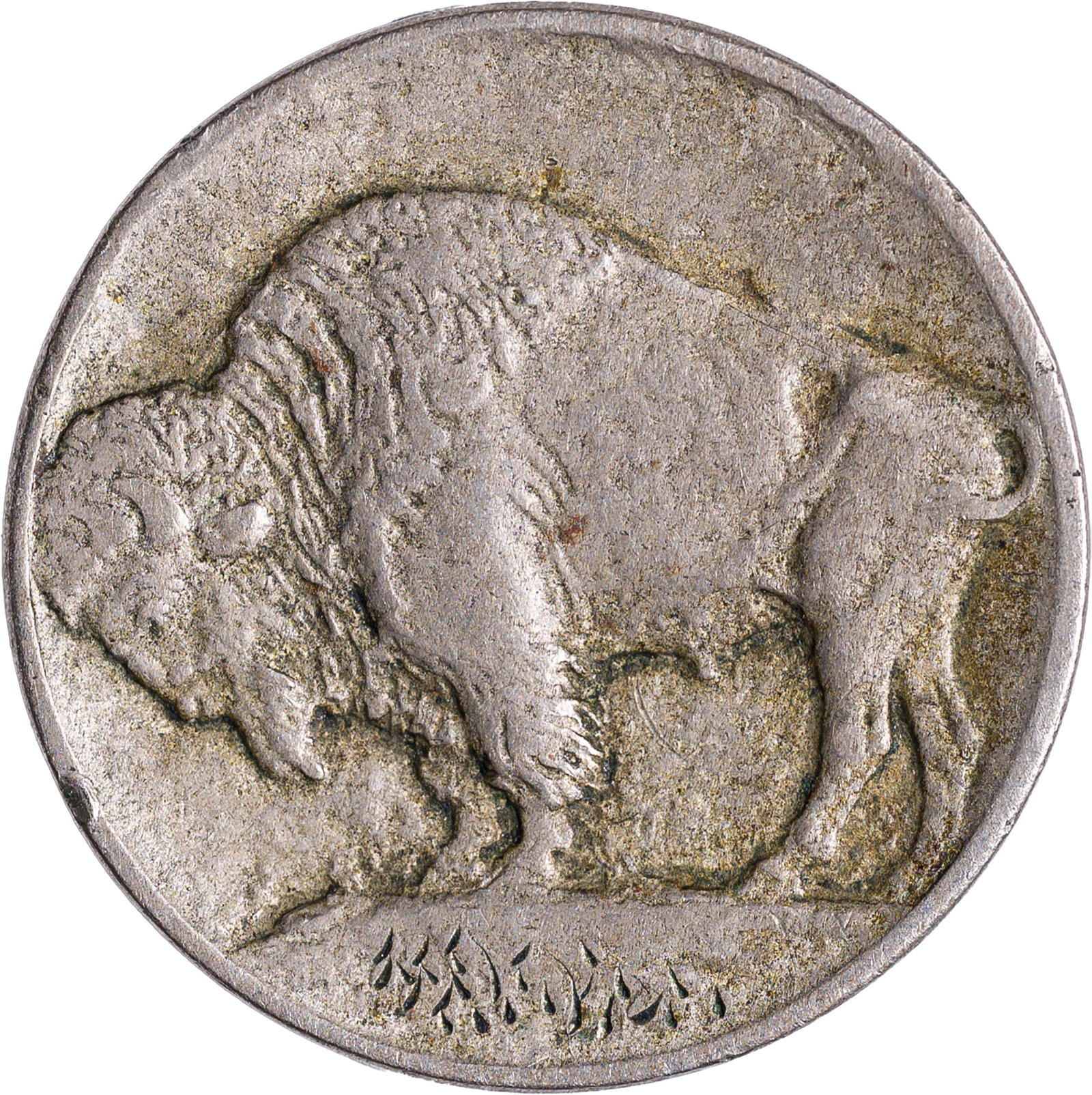 Hobo Nickel. EF 1913 Type I Buffalo Nickel - 2
